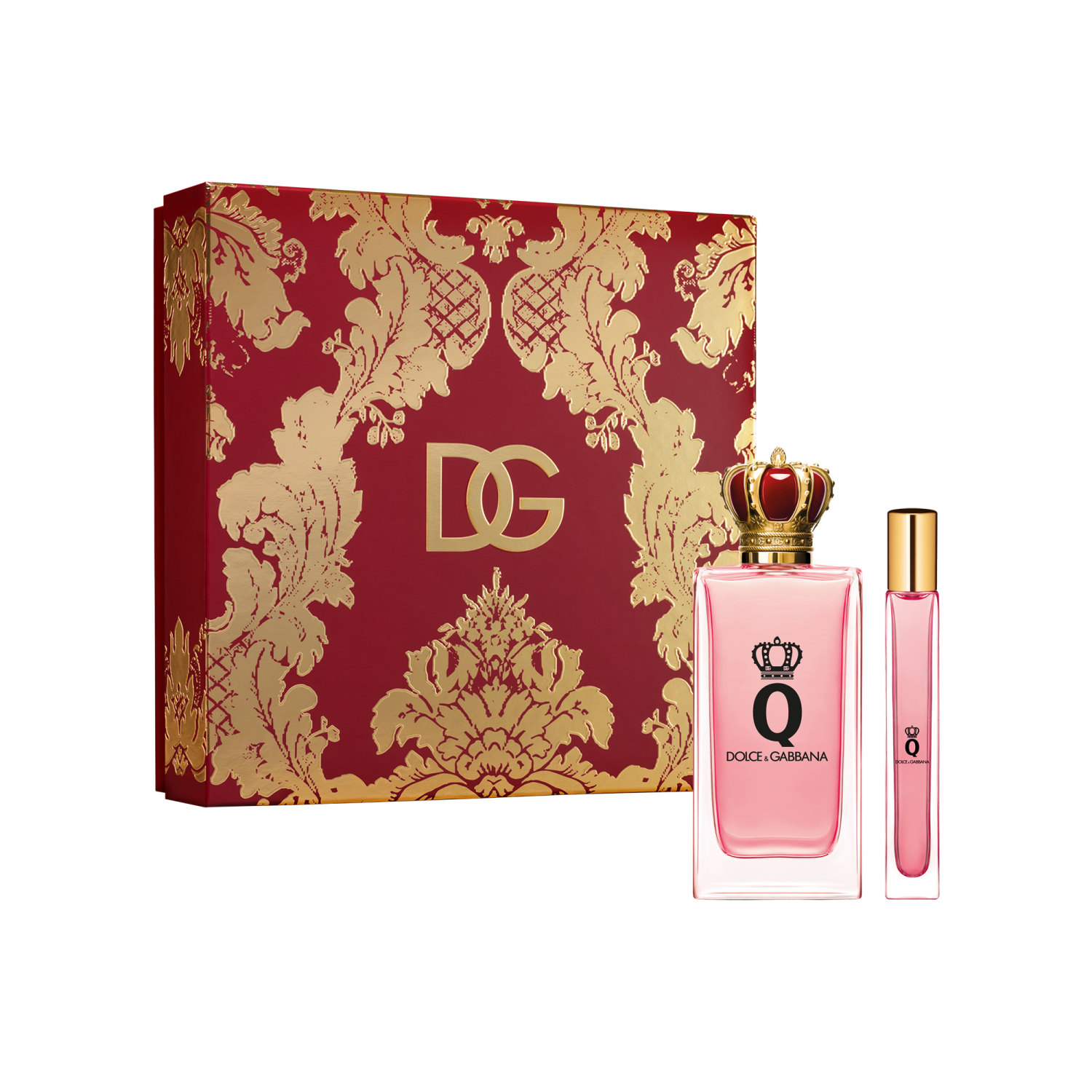 Conjunto Q by Dolce & Gabbana Feminino - Perfume Eau de Parfum 100ml + Travel Size 10ml