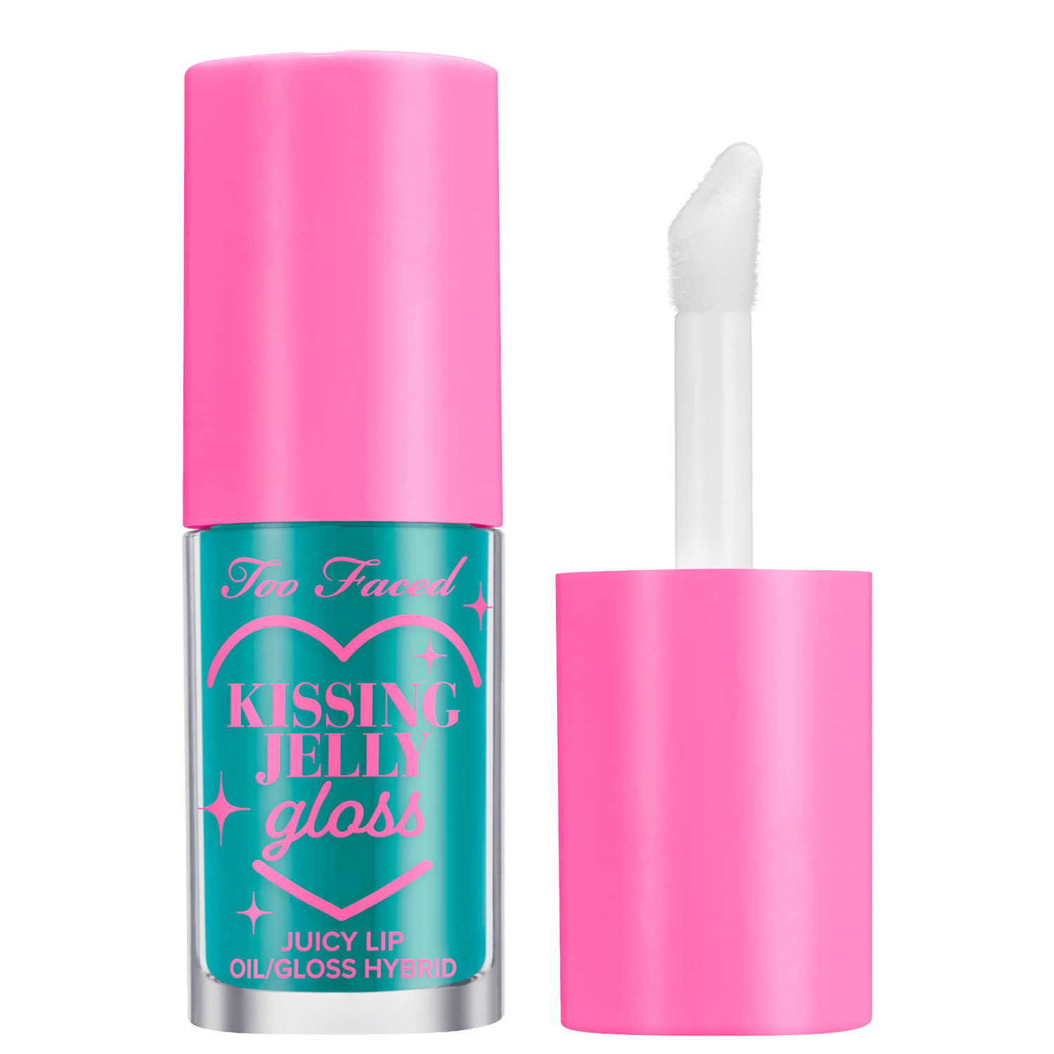 Too Faced Kissing Jelly Shade Sweet Cotton Candy - Brilho Labial 4,5ml
