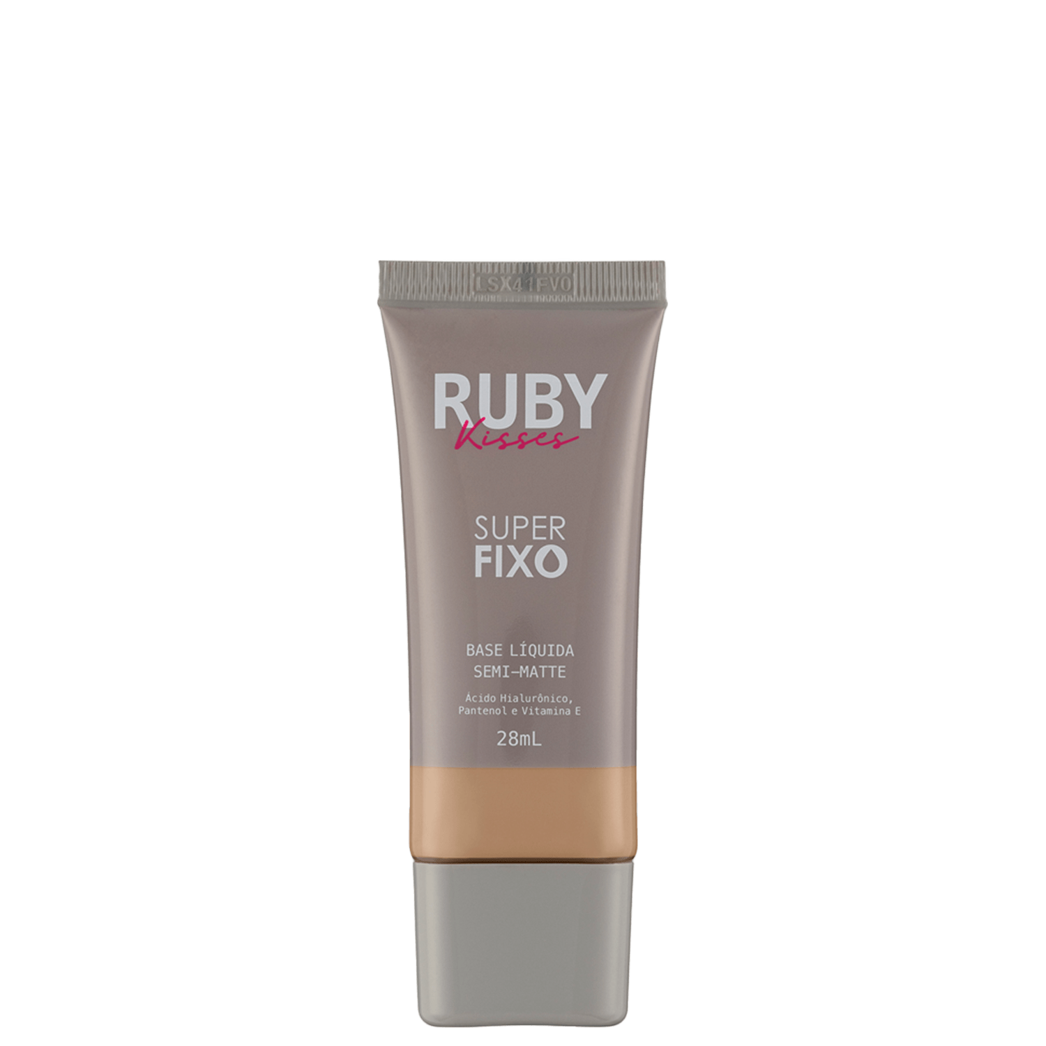 Ruby Kisses Super Fixo Cor 122 - Base Líquida 28ml