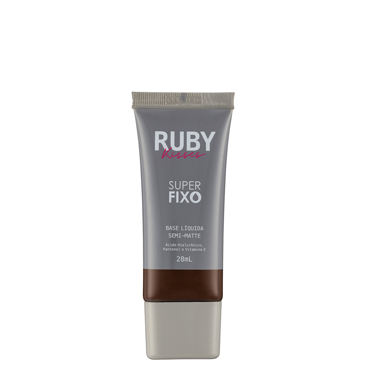 Ruby Kisses Super Fixo Cor 435 - Base Líquida 28ml