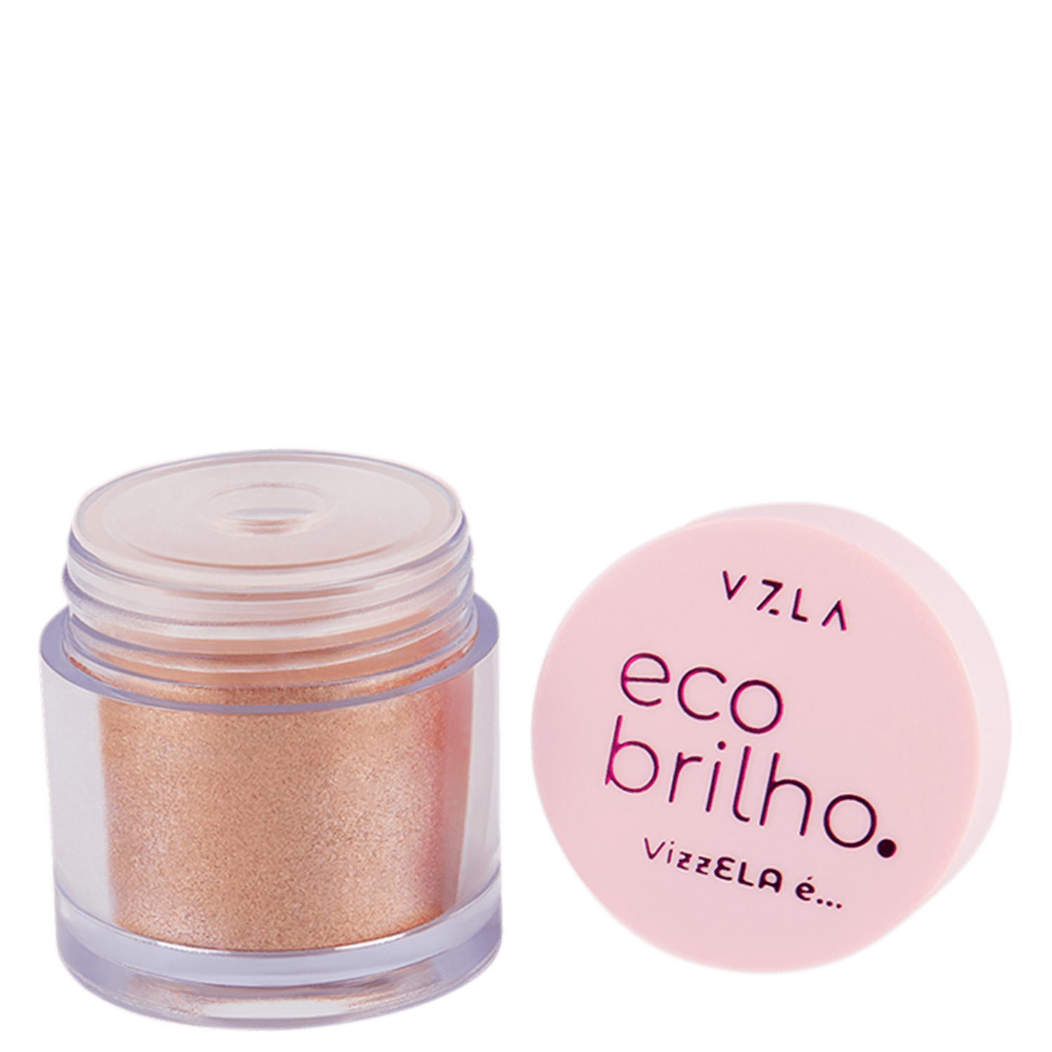 Vizzela Cosméticos Ela É Inspiradora Brilho Bronze - Glitter Ecológico 1,5g