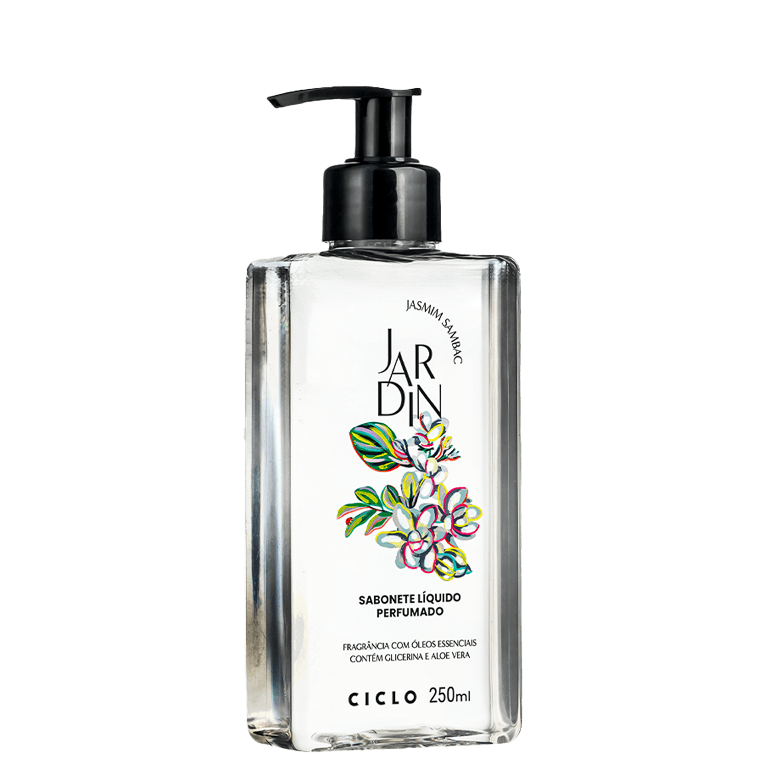 Ciclo Cosméticos Jardin Jasmim Sambac - Sabonete Líquido 250ml