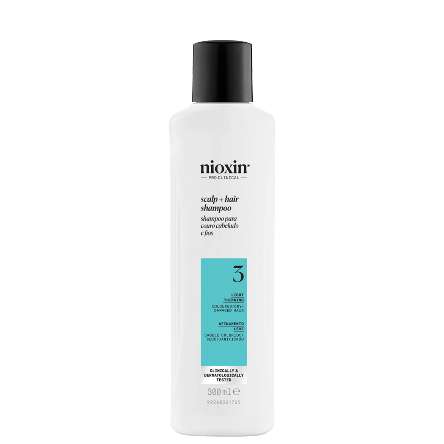 Nioxin Volume Thinning Sistema 3 - Shampoo 300ml