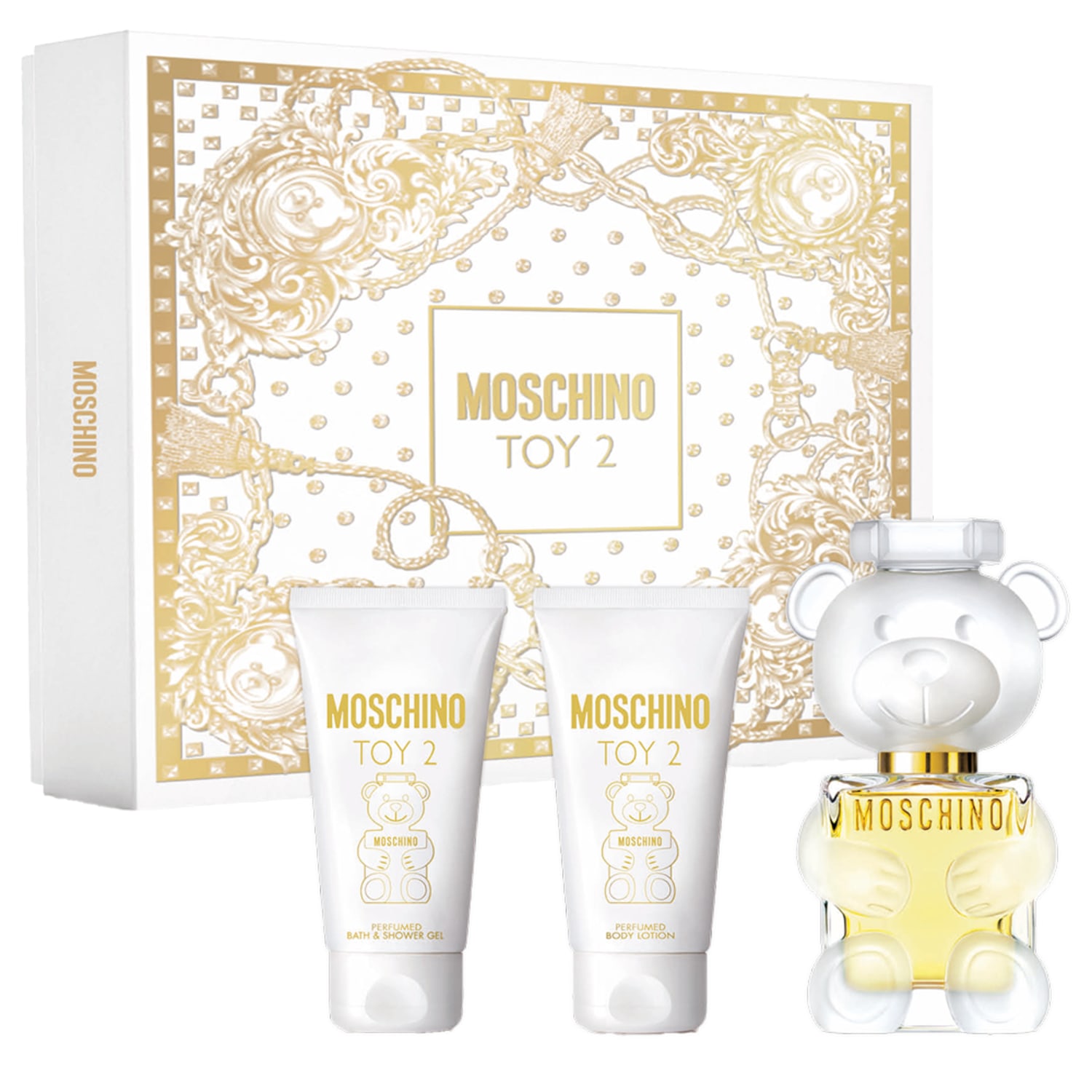 Conjunto Toy 2 Moschino Feminino (3 Produtos)