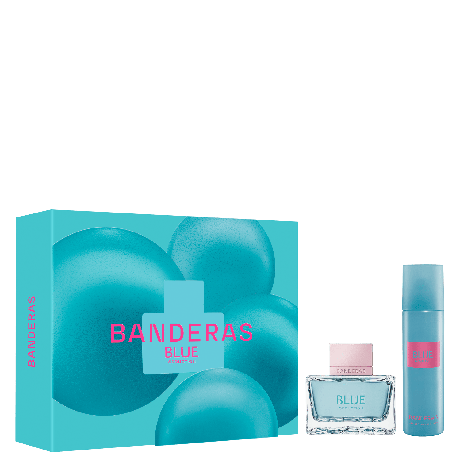 Conjunto Blue Seduction For Women Banderas Feminino - Eau de Toilette 80ml + Desodorante Spray 150ml
