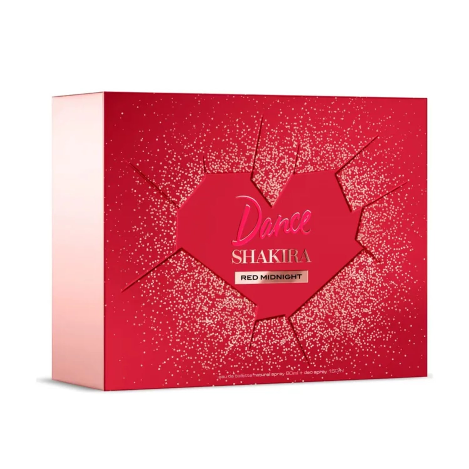 Conjunto Dance Red Midnight Shakira Feminino - Eau de Toilette 80ml + Desodorante Spray 150ml