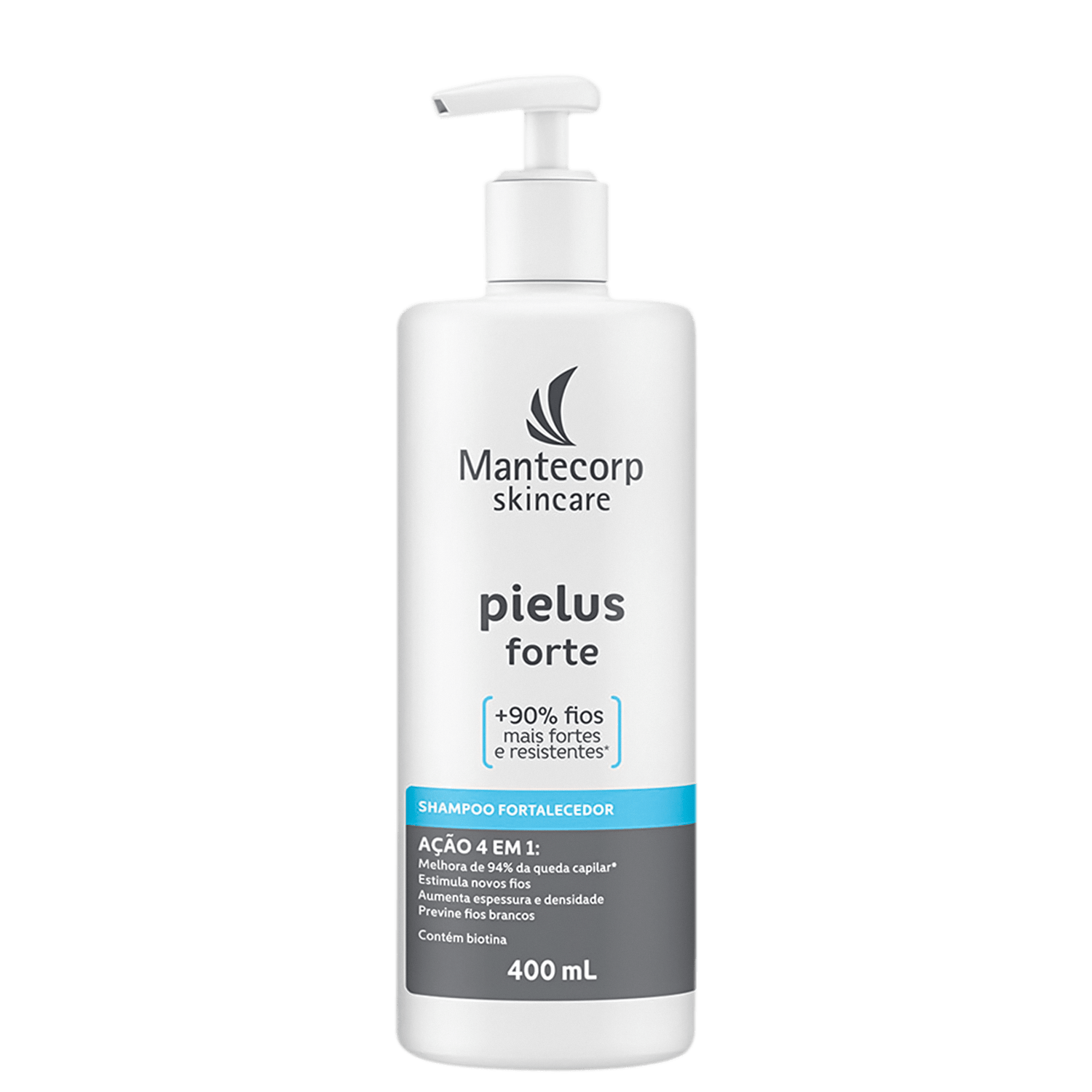 Mantecorp Pielus Forte - Shampoo Fortalecedor Antiqueda 400ml