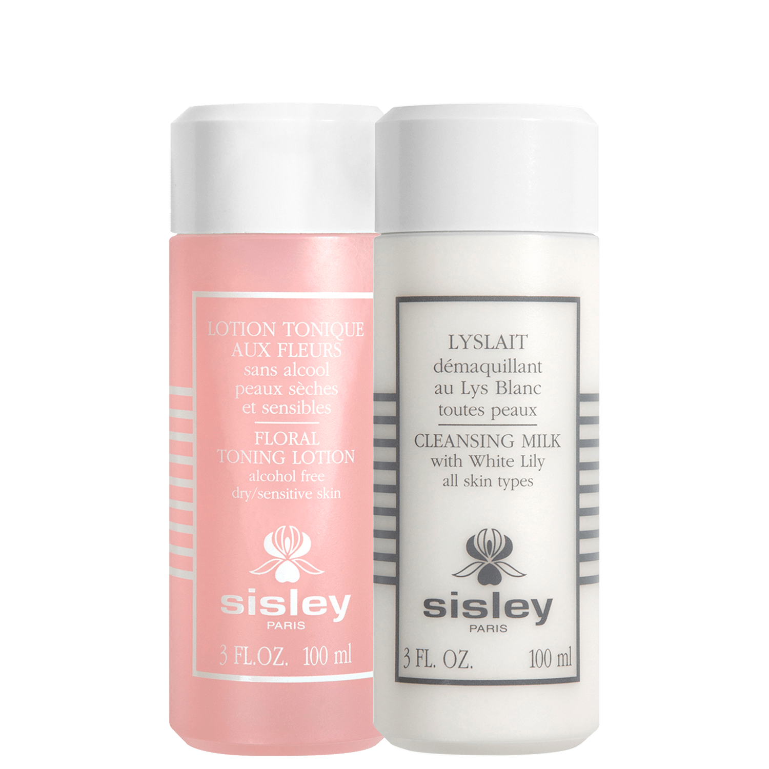 Kit Sisley Lotion Tonique Aux Fleurs + Lyslait (2 Produtos)