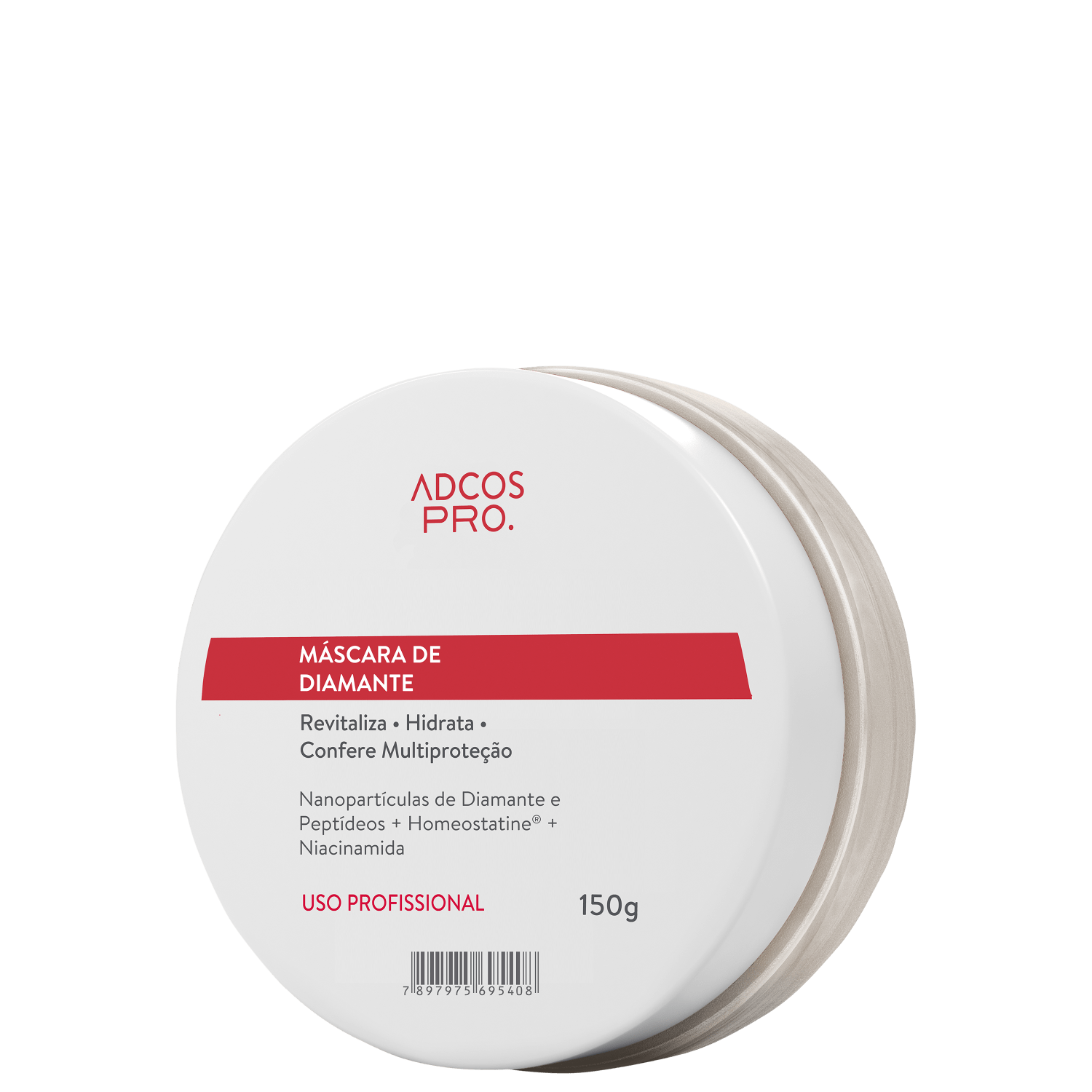 Adcos Máscara de Diamante - Máscara Facial 150g