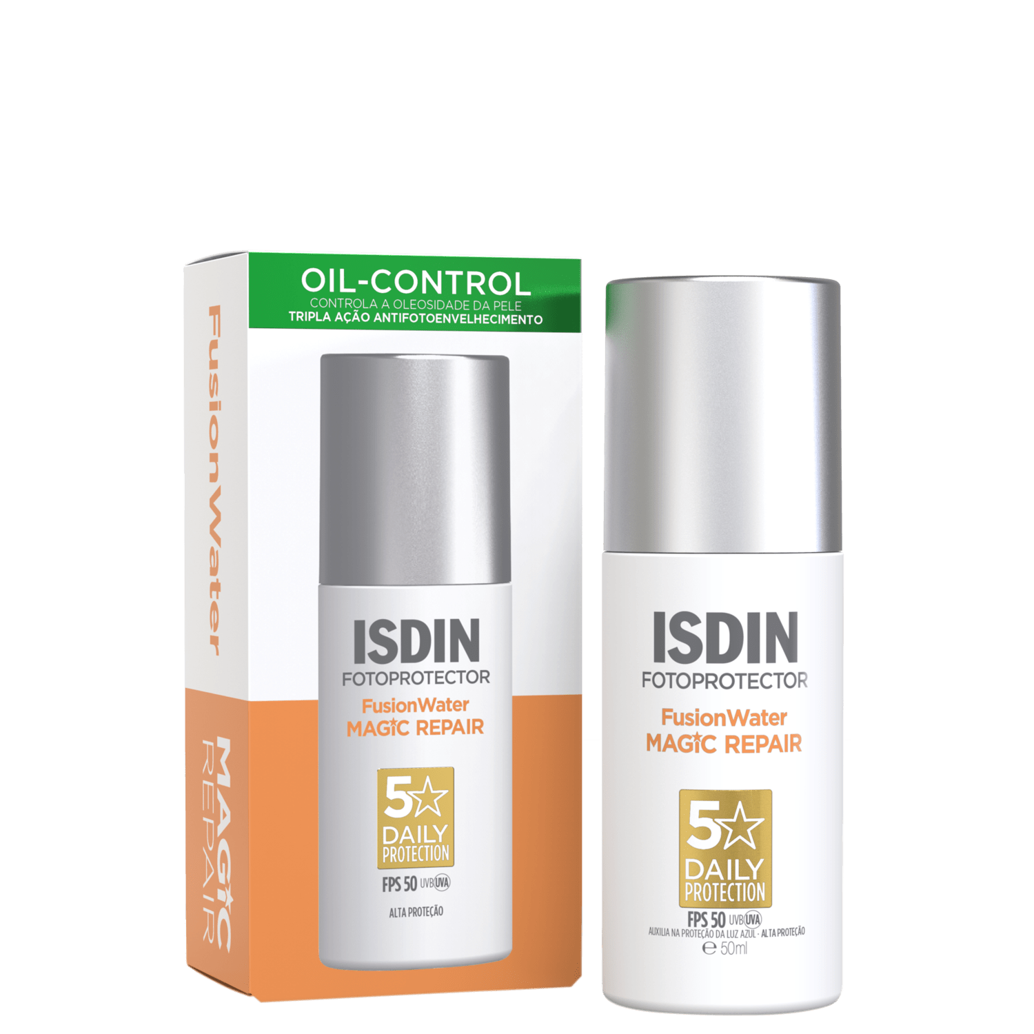 ISDIN Fusion Water Magic Repair FPS 50 - Protetor Solar 50ml