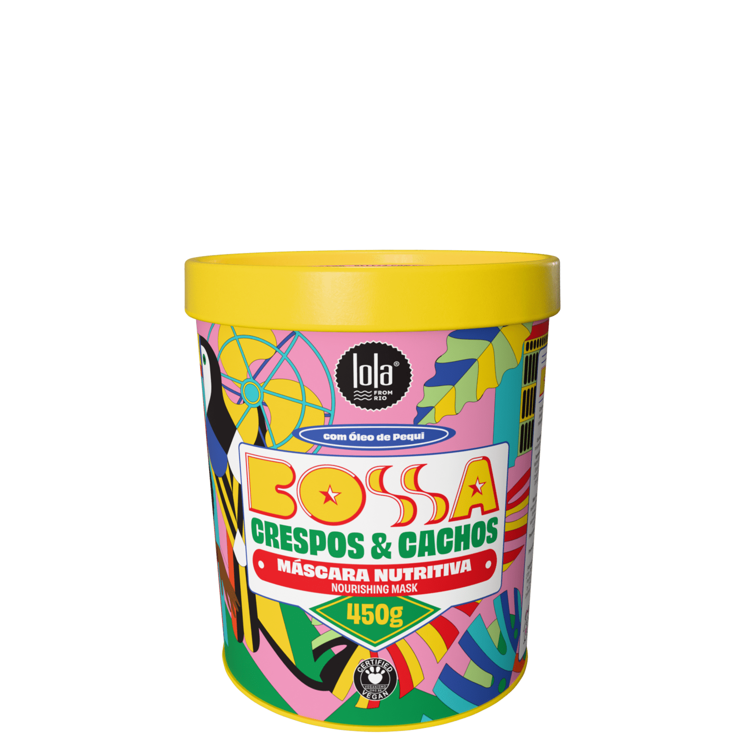 Lola From Rio Bossa Crespos & Cachos - Máscara Capilar 450g