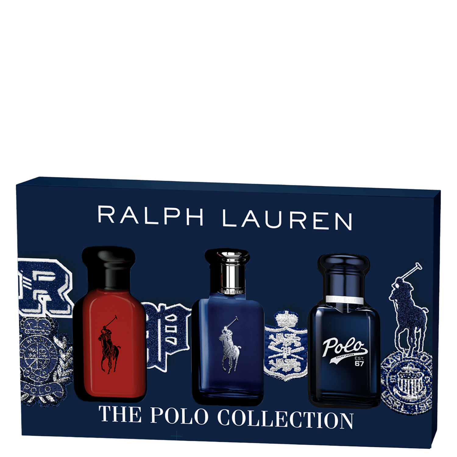 Conjunto The Polo Collection Ralph Lauren Masculino Eau de Toilette 40ml + Eau de Toilette 40ml + Eau de Toilette 40ml