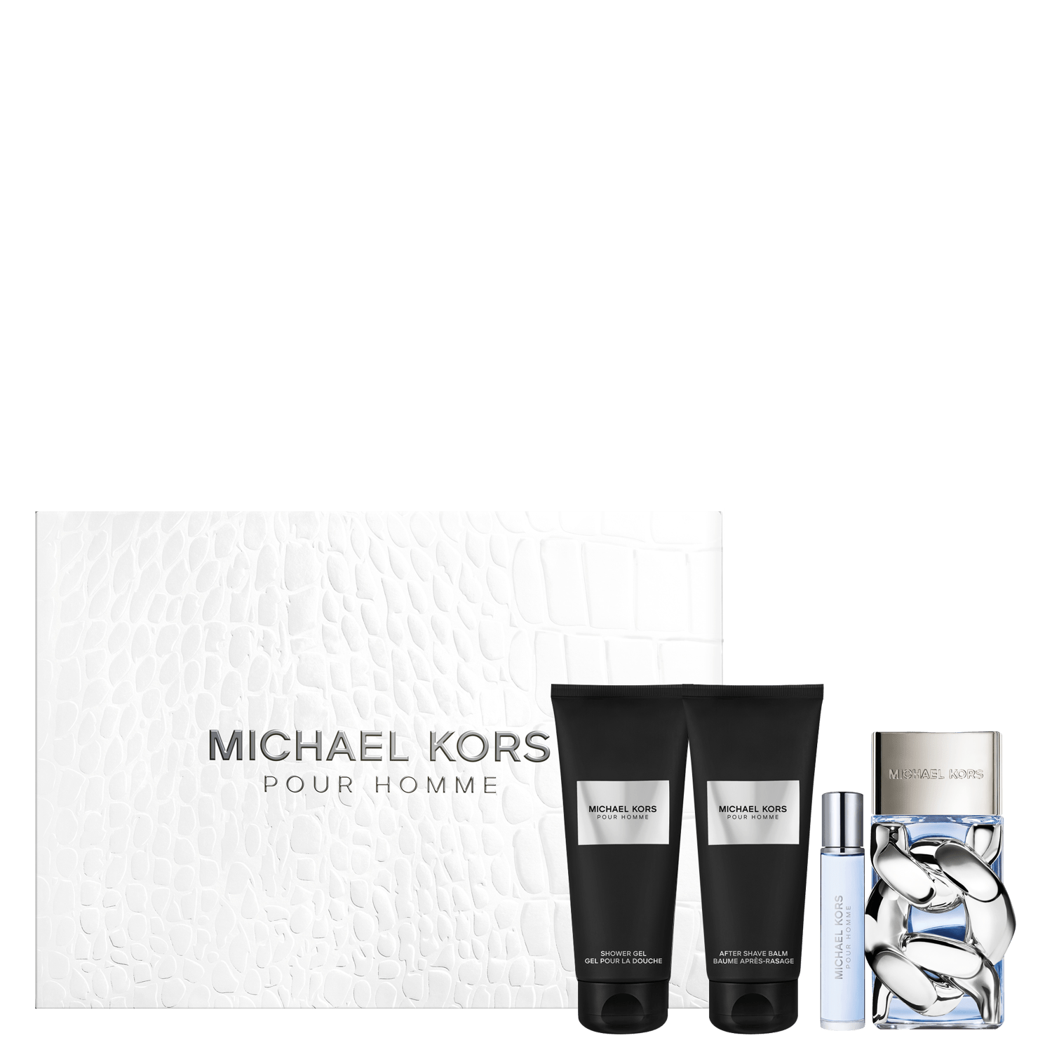 Conjunto Michael Kors Pour Homme Eau de Parfum Masculino (4 Produtos)