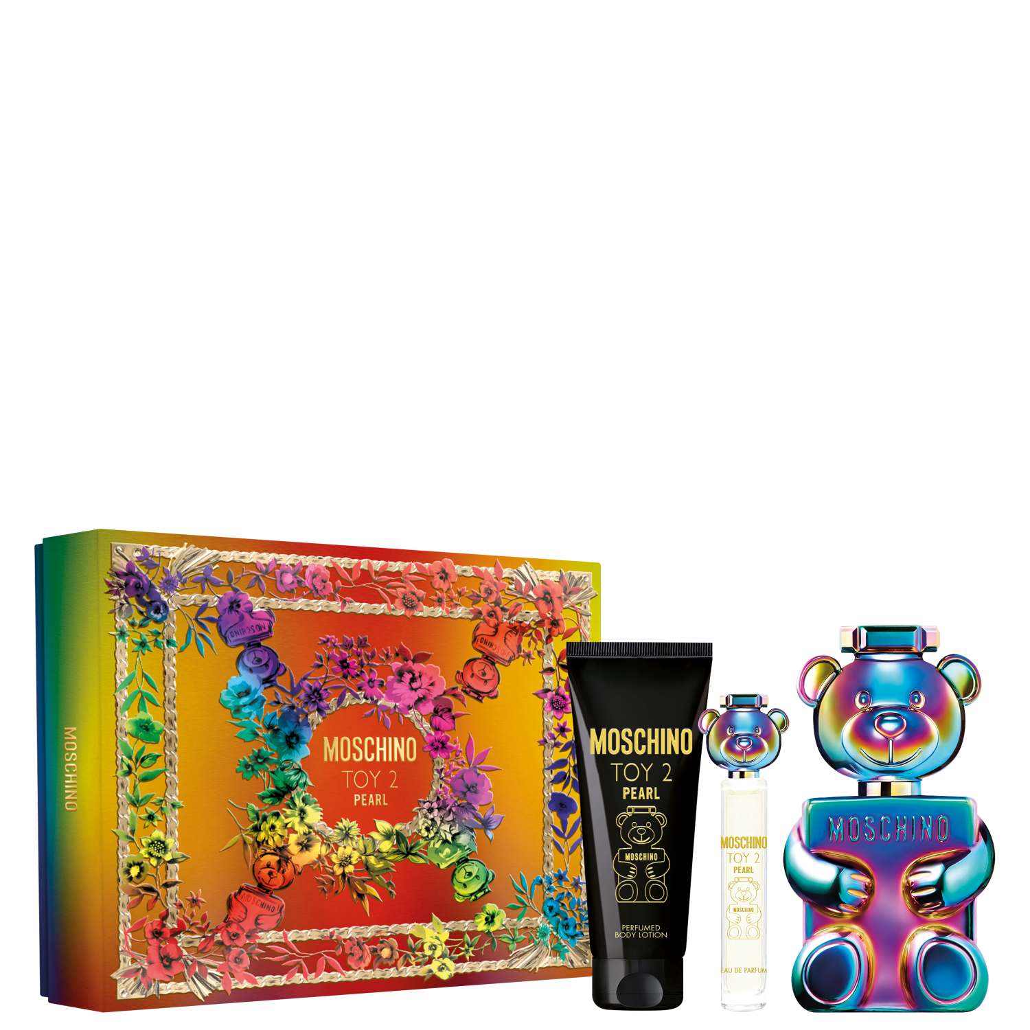 Conjunto Toy 2 Pearl Moschino Unissex (3 Produtos)