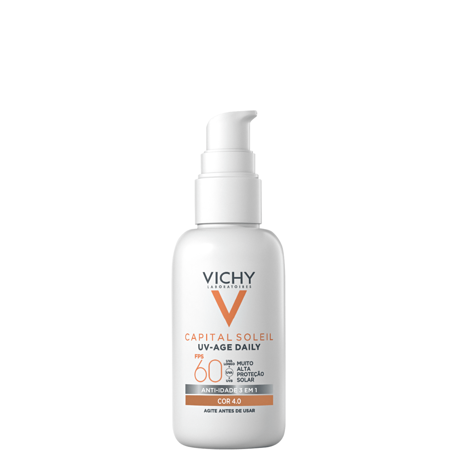 Vichy UV-Age Daily Cor 4.0 FPS 60 - Protetor Solar Facial 40g