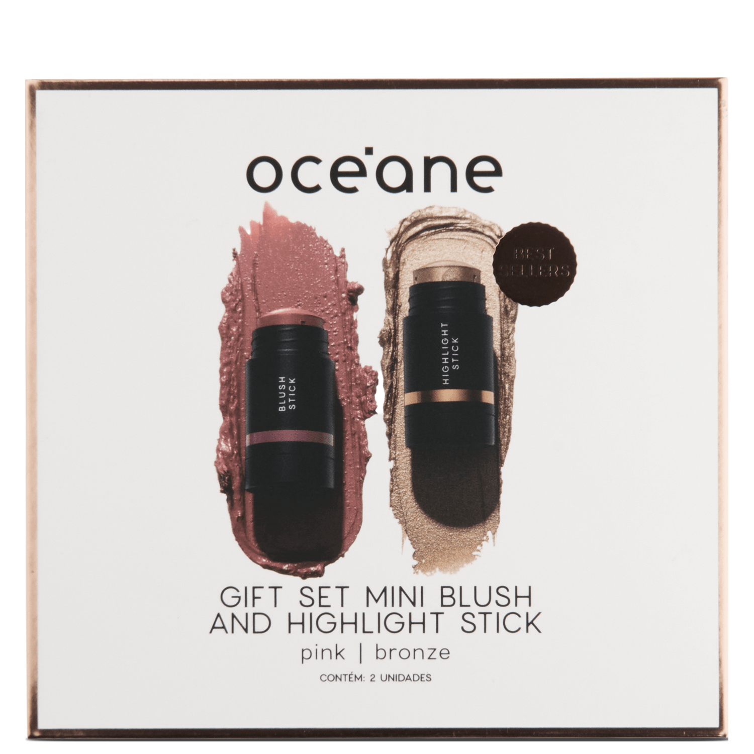 Kit Océane Mini Gift Sets Blush e Iluminador (2 Produtos)