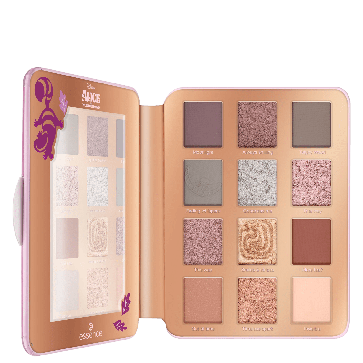 Essence Alice no País das Maravilhas Cor 01 - Paleta de Sombras 16g