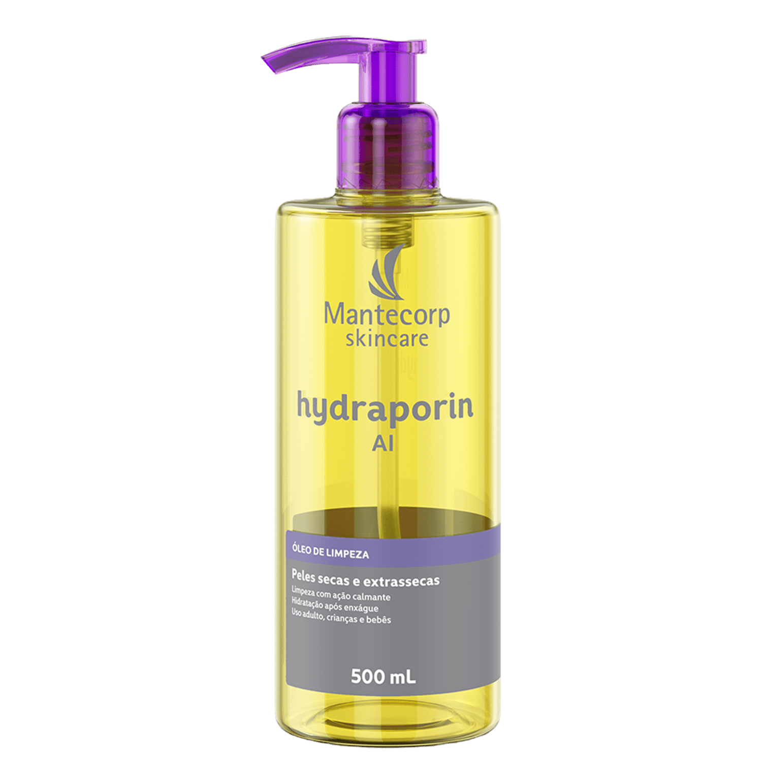 Mantecorp Hydraporin - Óleo de Limpeza Corporal e Facial 500ml