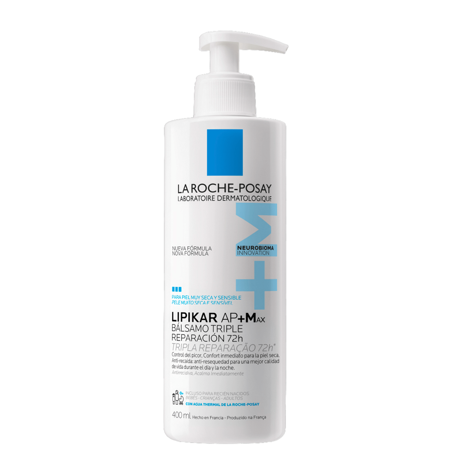La Roche-Posay Lipikar Baum AP+ Max - Hidratante Corporal 400ml