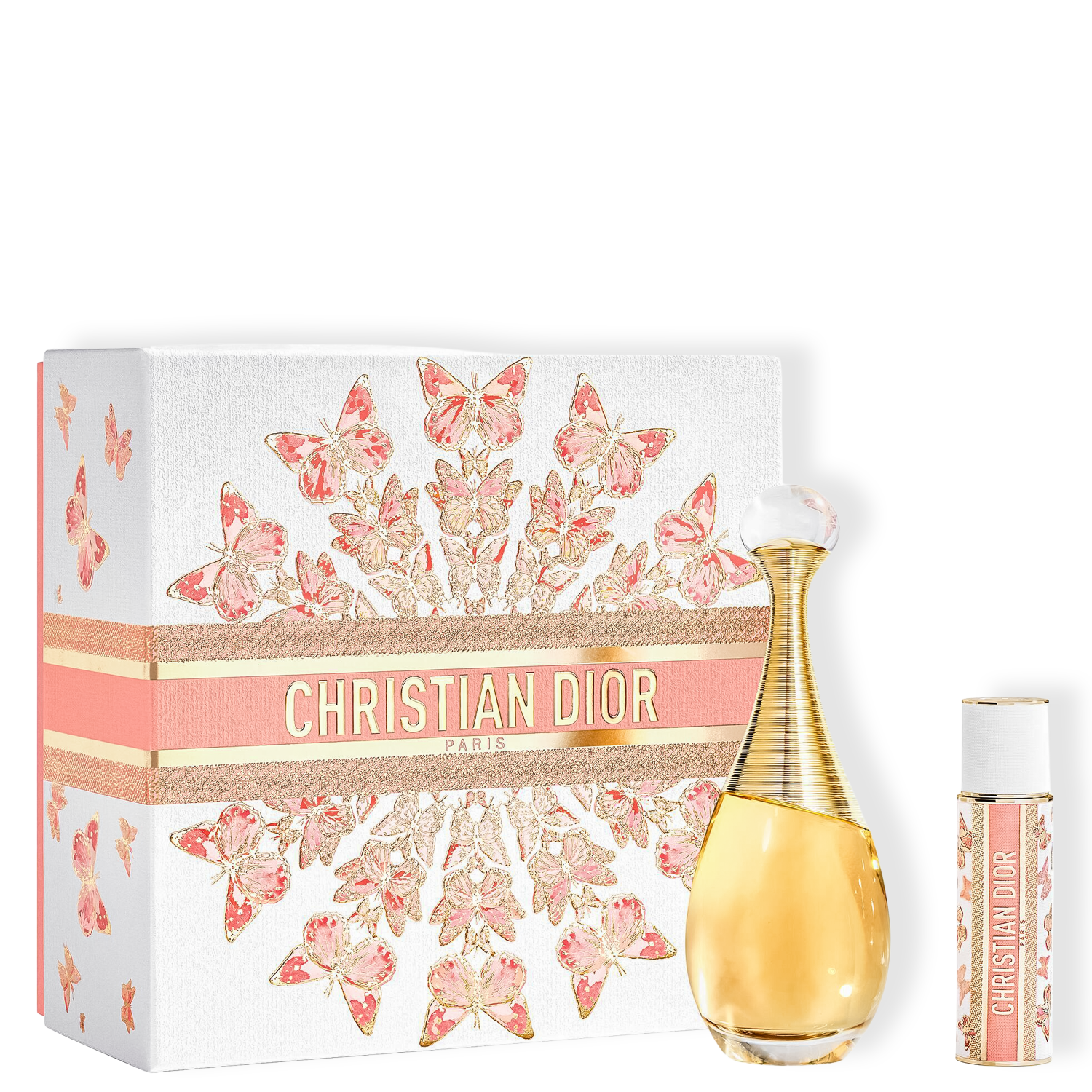 Conjunto J'adore Dior Feminino - Perfume Eau de Parfum 100ml + Perfume Feminino Travel Size 10ml