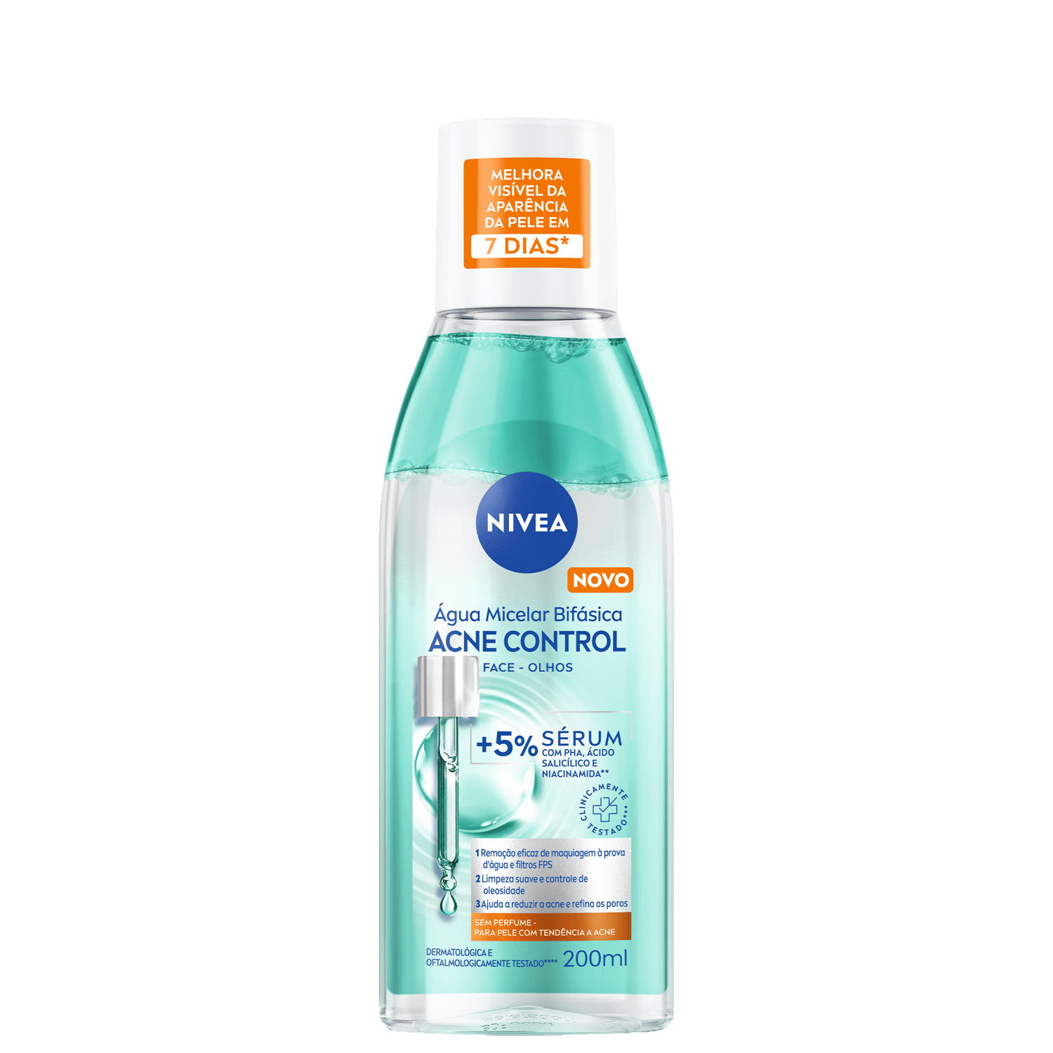 NIVEA Acne Control - Água Micelar Bifásica 200ml