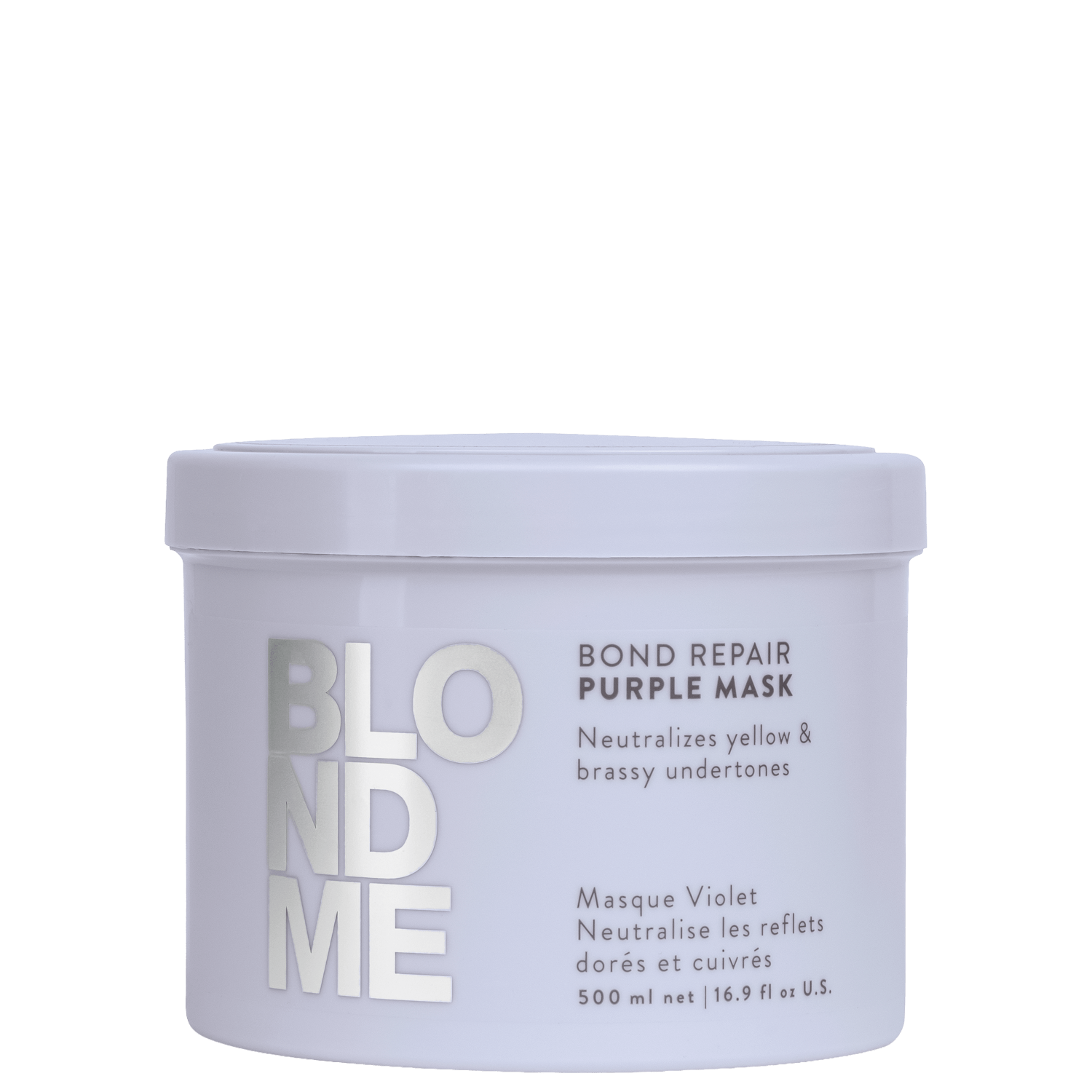 Schwarzkopf Professional BlondMe Bond Repair Purple Mask - Máscara Matizadora 500ml