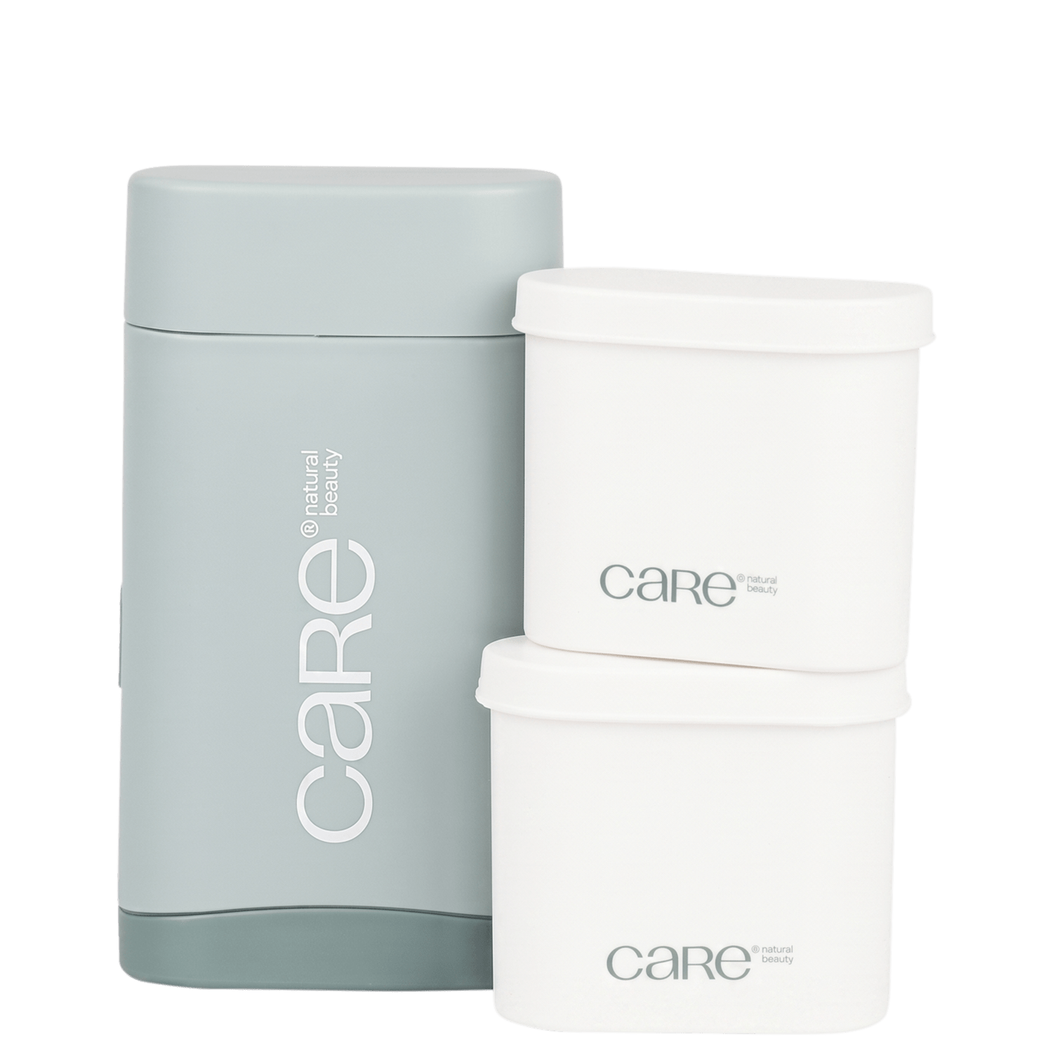 Kit CARE Natural Beauty Deo Stick Care 48h com 2 Refis (3 Produtos)