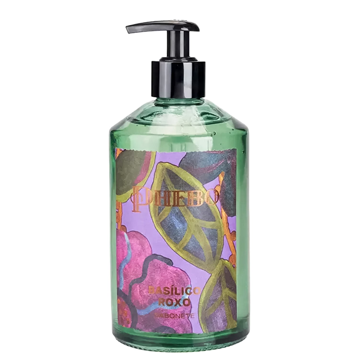 Phebo Aromáticos Basílico Roxo - Sabonete Líquido 450ml