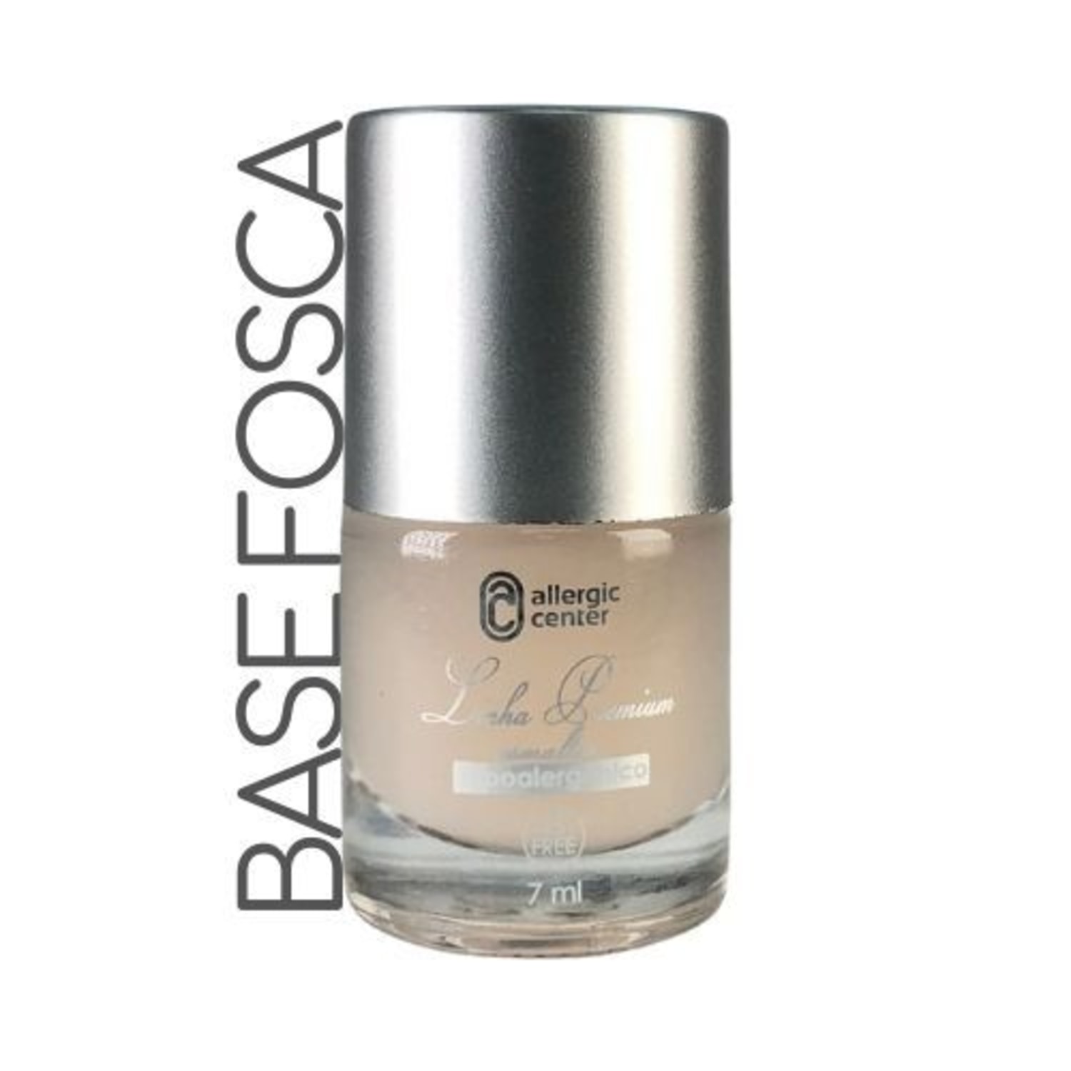 Esmaltes Hipoalergênicos Premium 15 Free 7ml Allergic Center Cor:Base Fosca