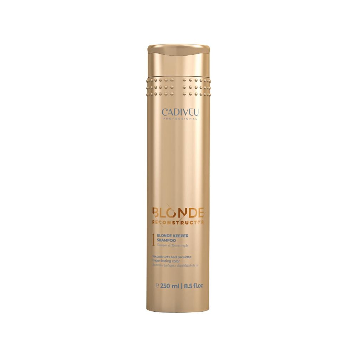 Kit Cadiveu Blonde Reconstructor Keeper Sh 250ml+ 2 Produtos