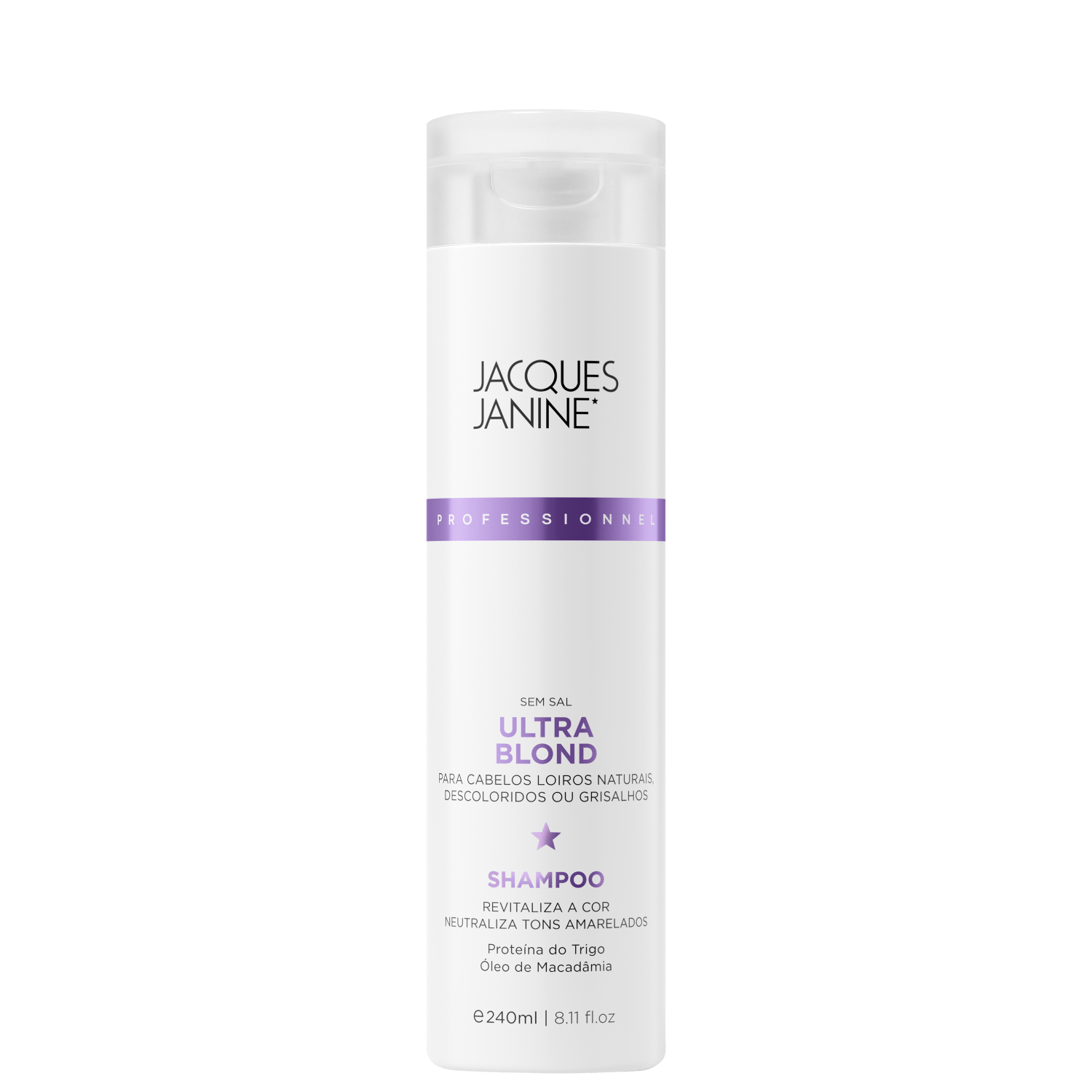 Jacques Janine Professionnel Cabelos Grisalhos - Shampoo Matizador 240ml