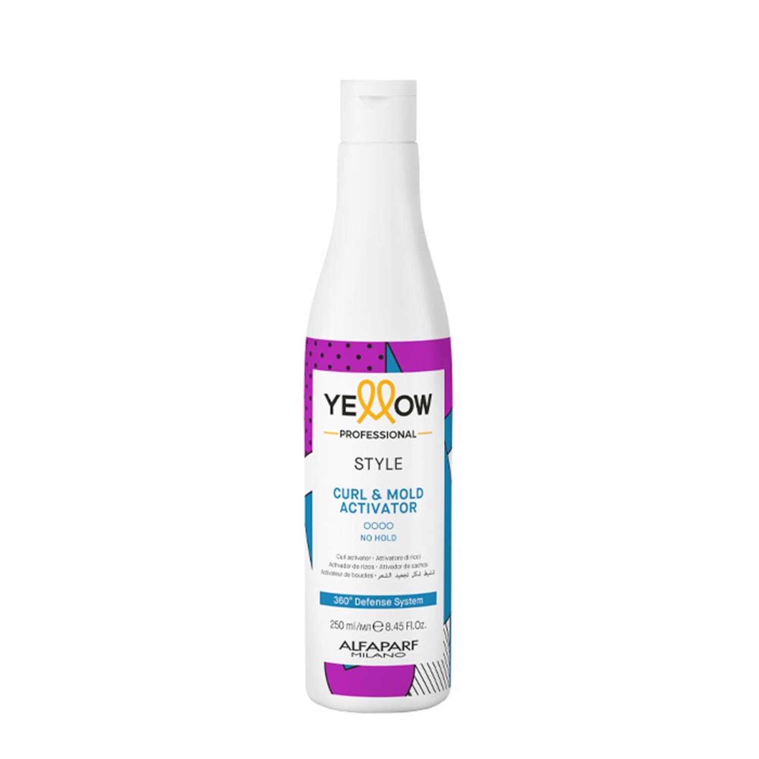 Yellow Professional Style Creme Ativador De Cachos 250ml