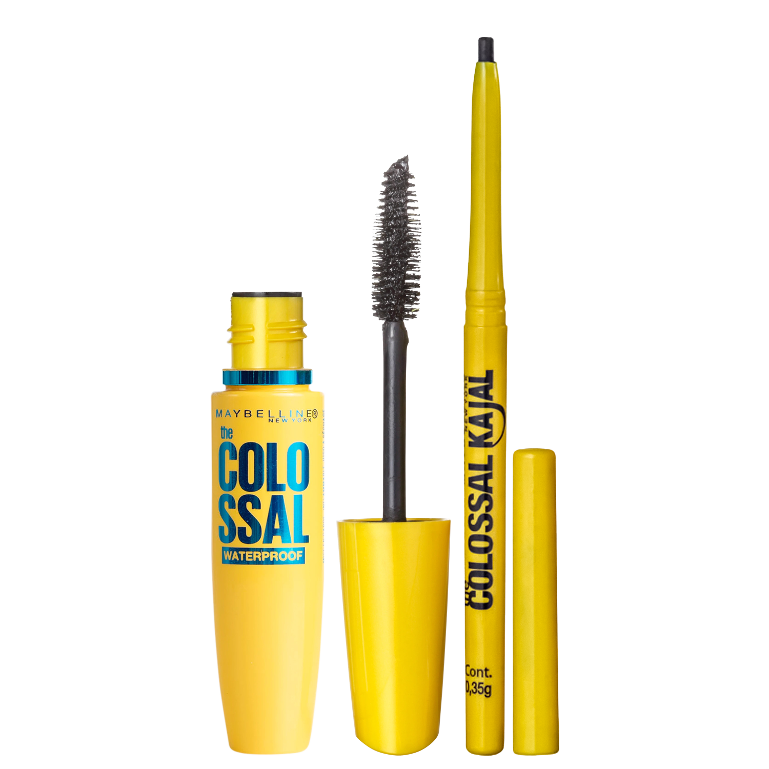 Kit Maybelline The Colossal Waterproof (2 produtos)