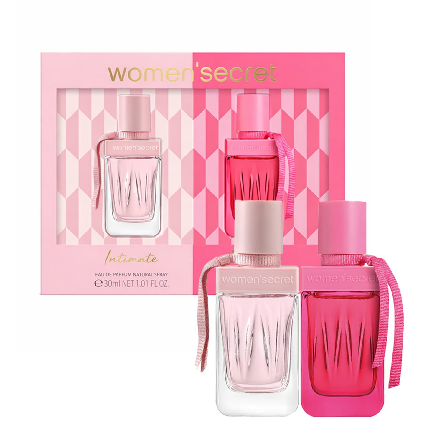 Kit Women'Secret Intimate Eau de Parfum 30ml + Intimate Delight Eau de Parfum 30ml
