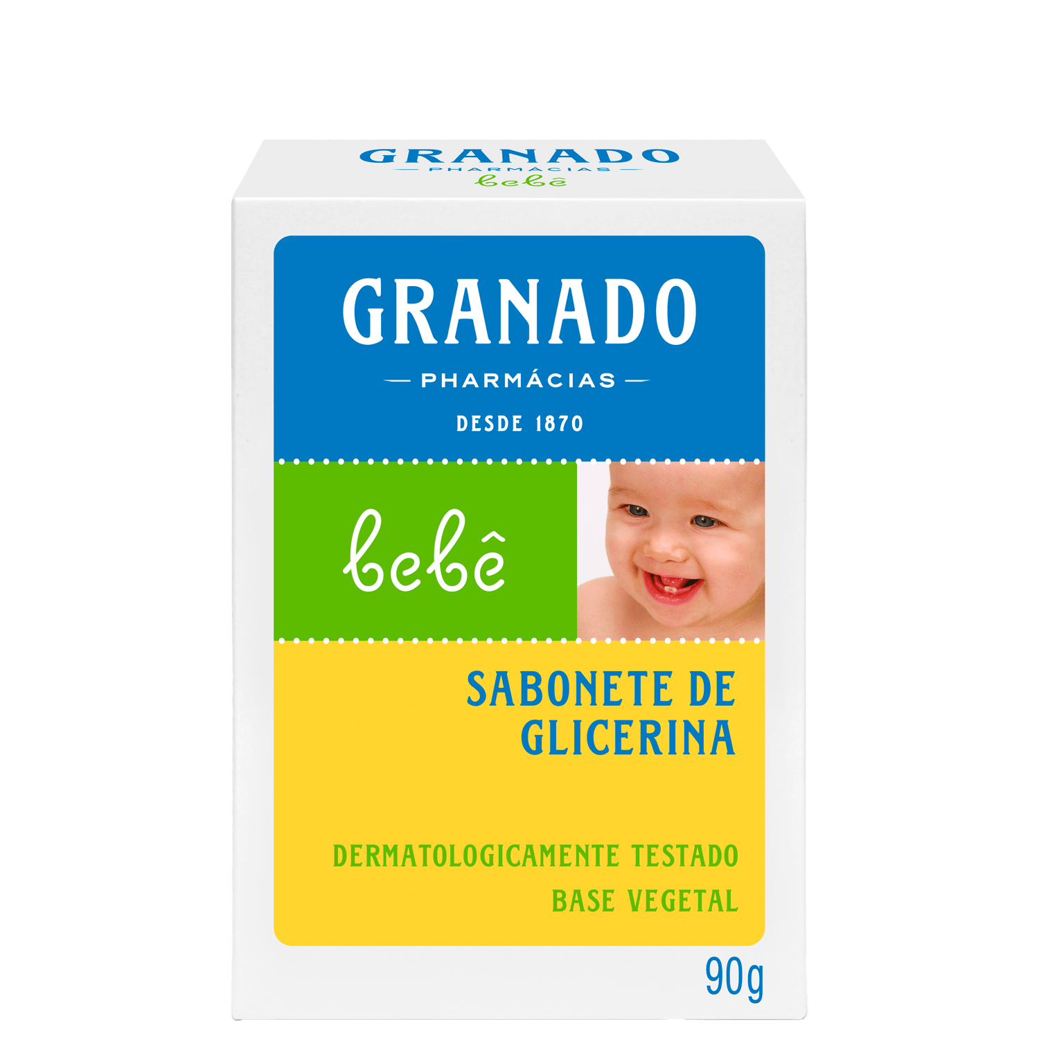 Granado Bebê Glicerina Tradicional - Sabonete em Barra 90g