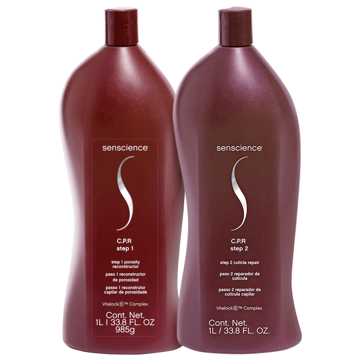Kit Senscience C.P.R. Reconstructor Repair Salon Duo (2 Produtos)