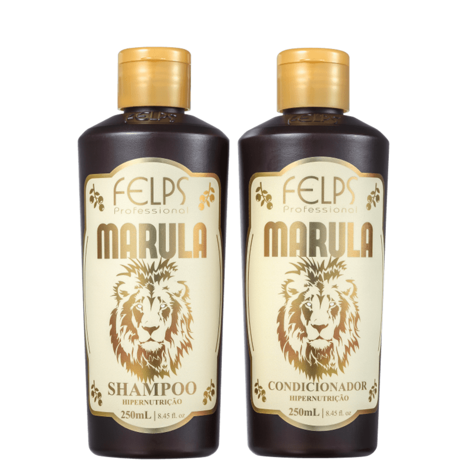 Kit Shampoo e Condicionador Hiper Nutrição Marula - Felps