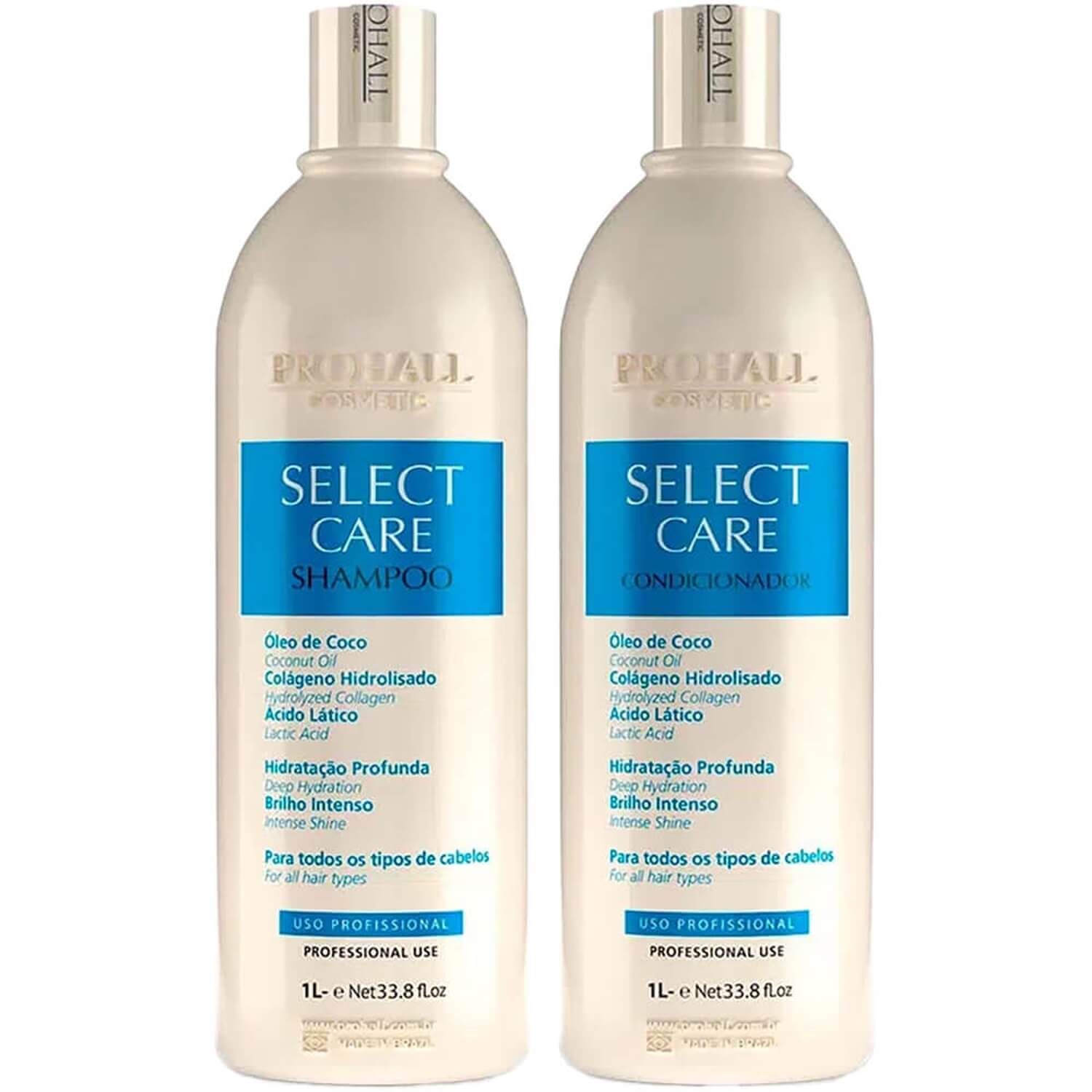 Prohall Select Care - Kit Manutenção Pós Progressiva Salão Duo (2 Produtos)