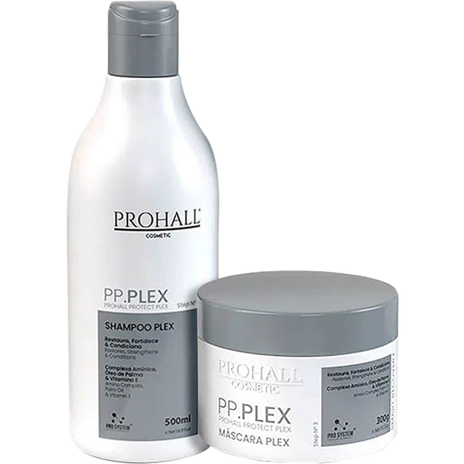 Prohall PP.Plex - Kit Proteção para Descoloração Duo (2 Produtos)