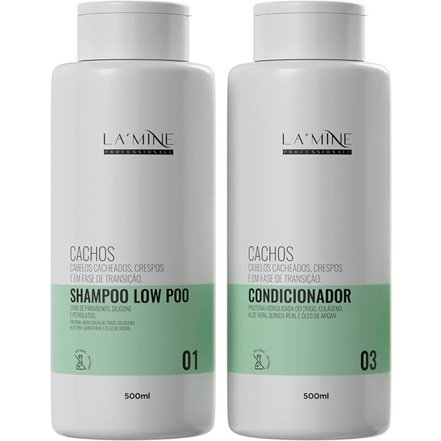 La'Mine Cachos - Kit Cabelos Cacheados Duo (2 Produtos)