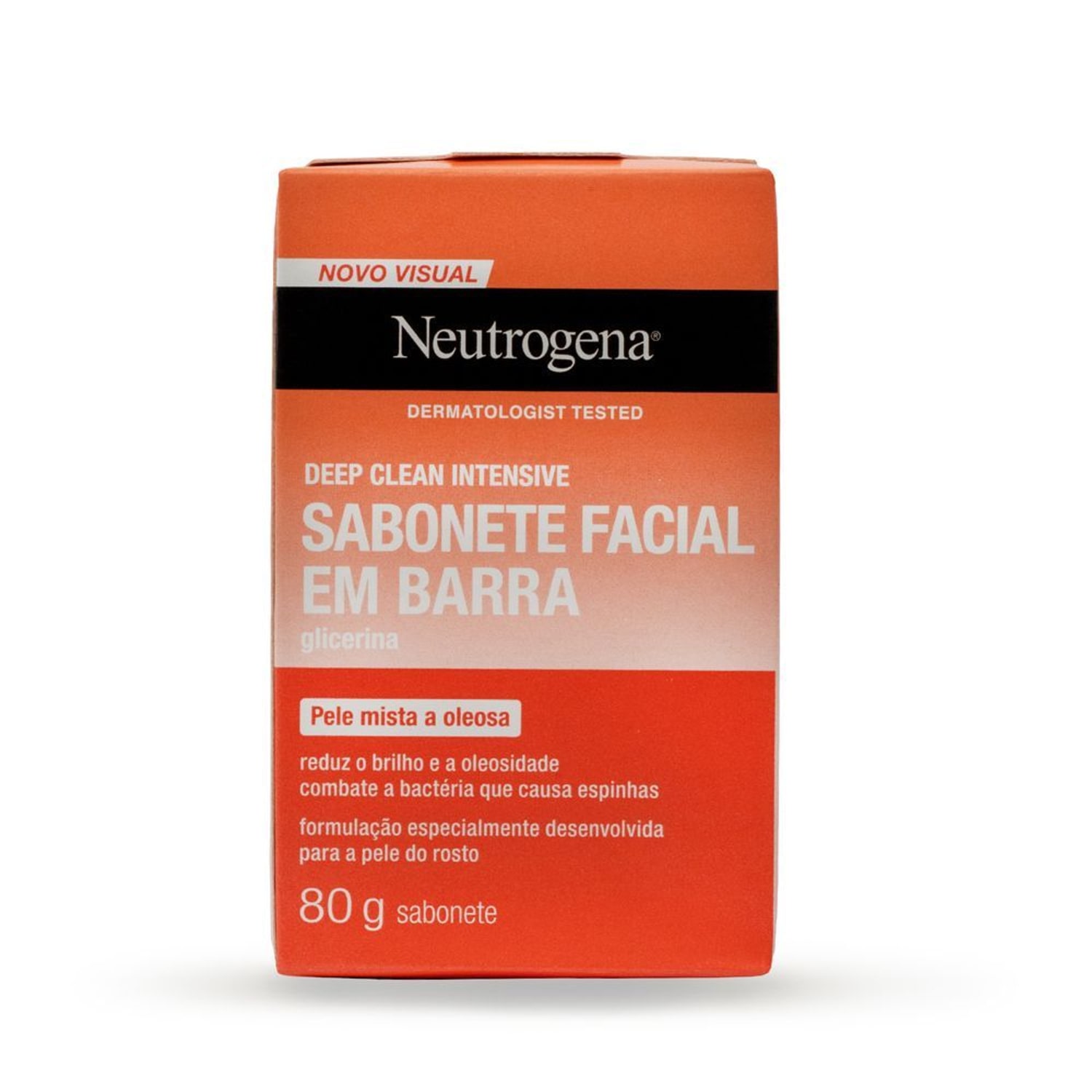 Neutrogena Deep Clean - Sabonete em Barra Facial 80g