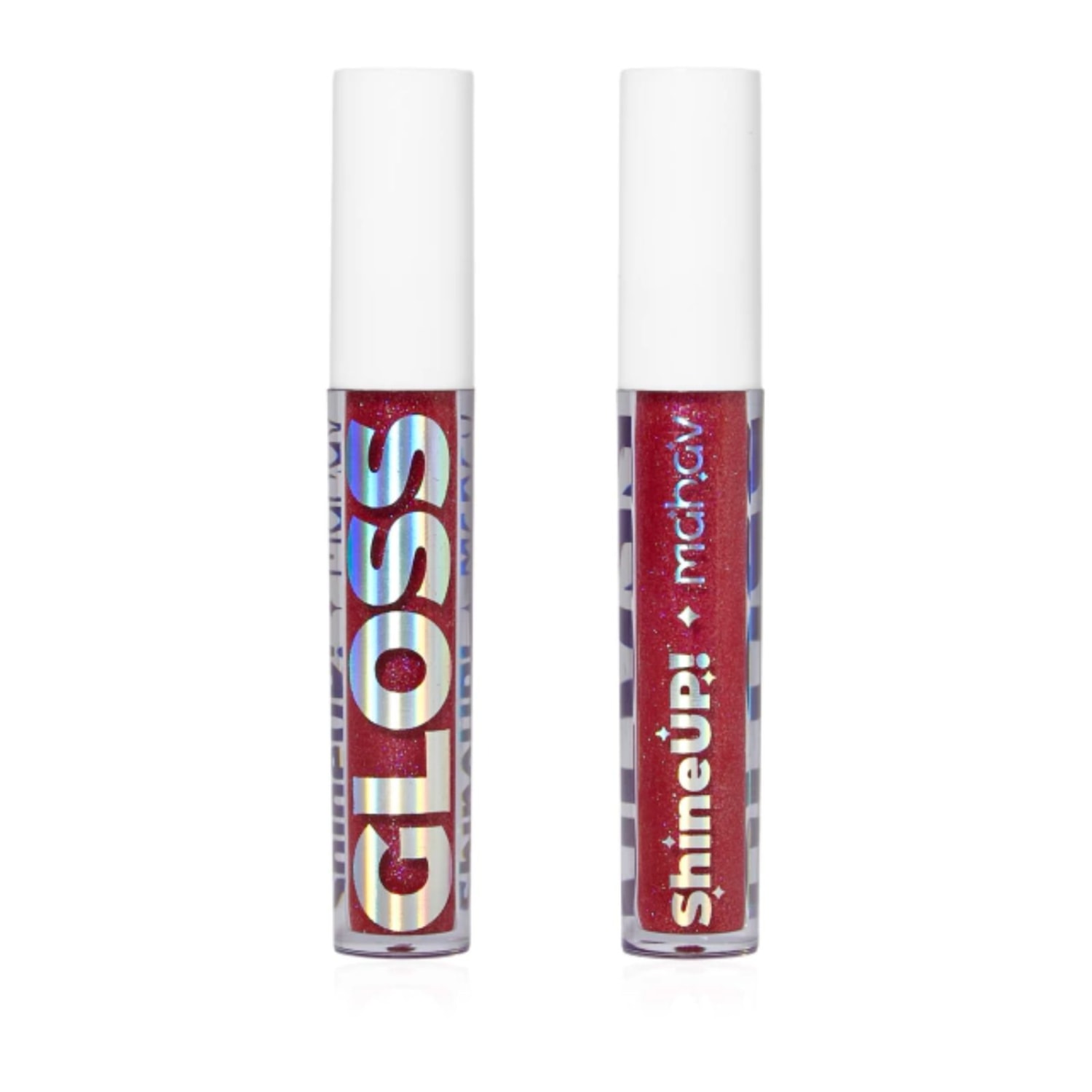 Gloss Efeito Cintilante Shine Up Mahav - Rouge 04
