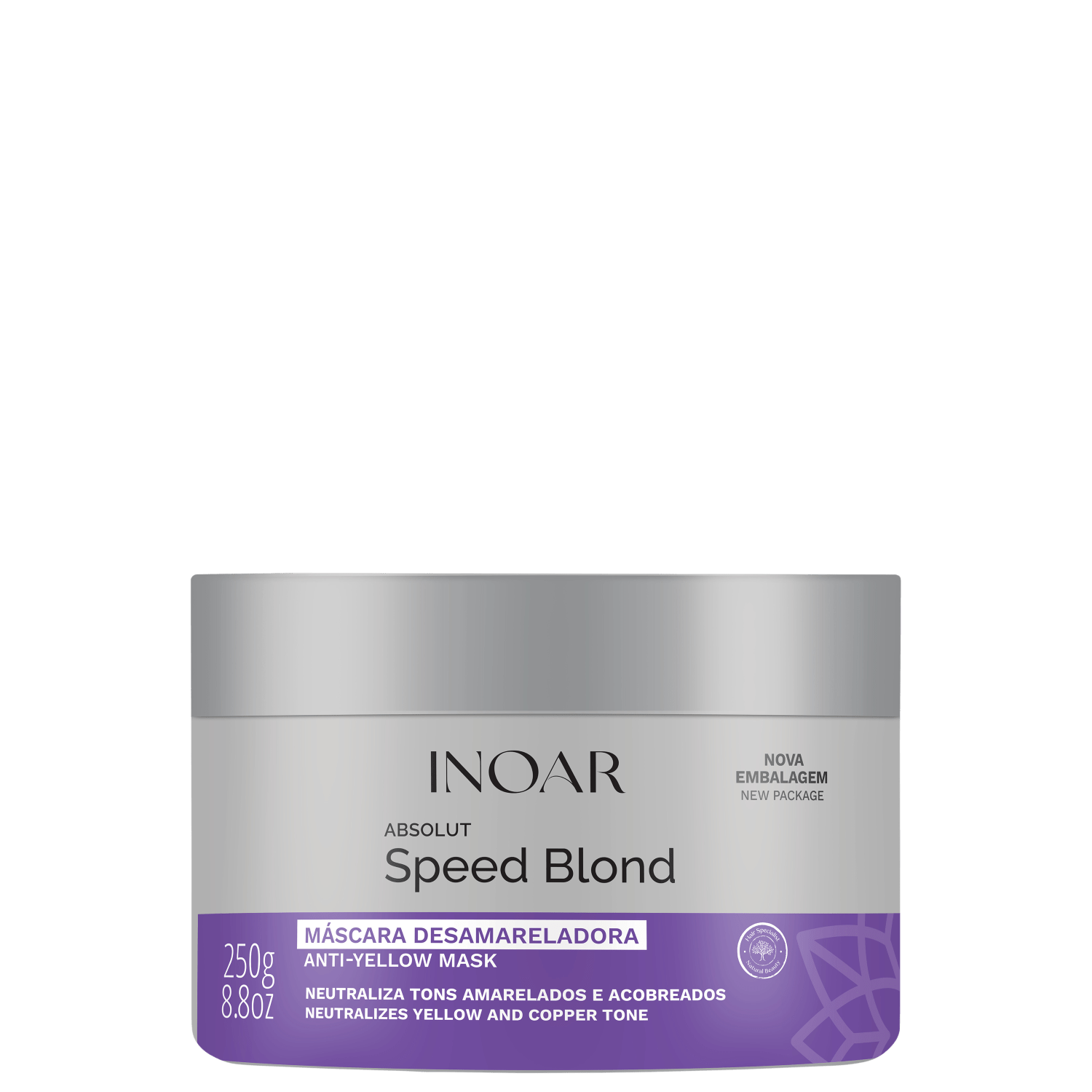 Inoar Absolut Speed Blond - Máscara Capilar 250g