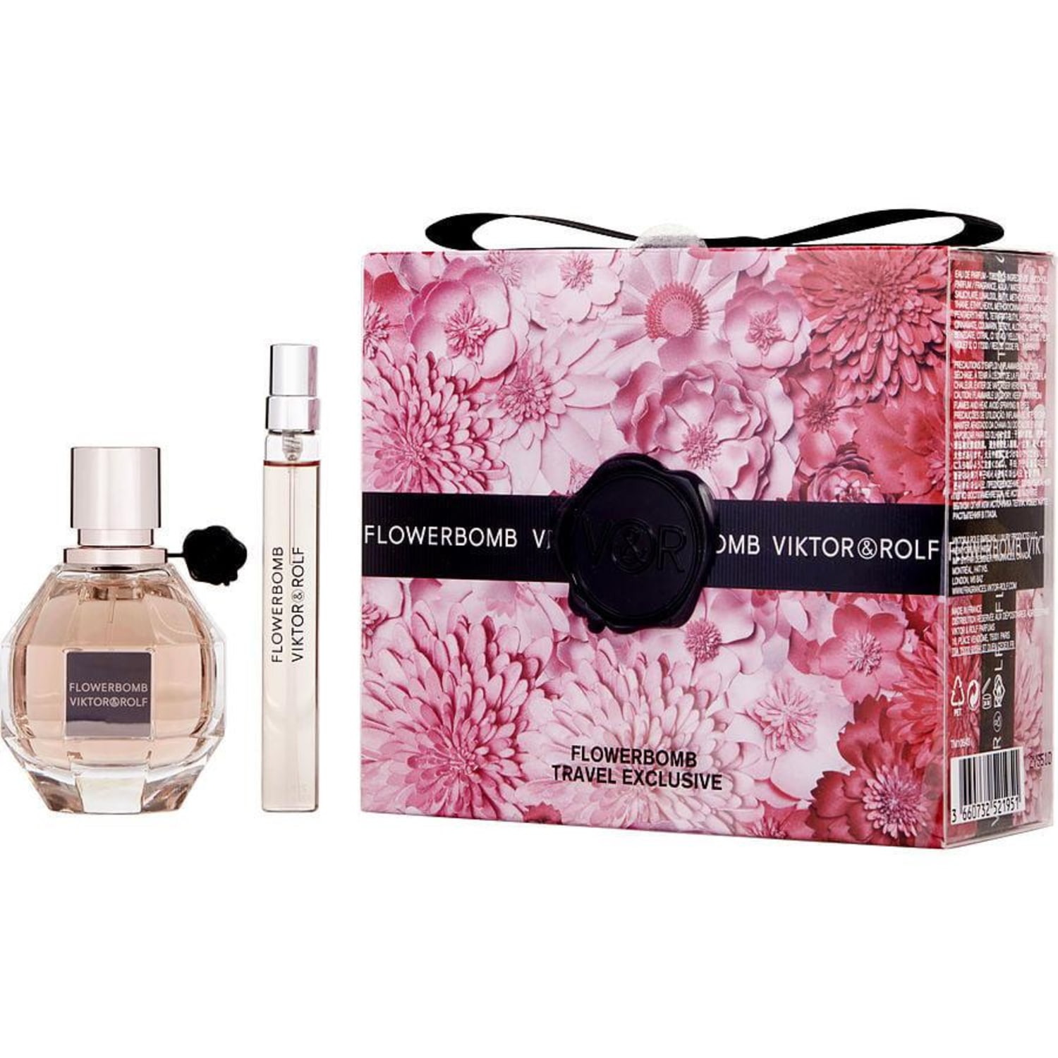 Perfume Feminino Viktor & Rolf Flowerbomb Eau De Parfum Spray 50 Ml 10 Mini