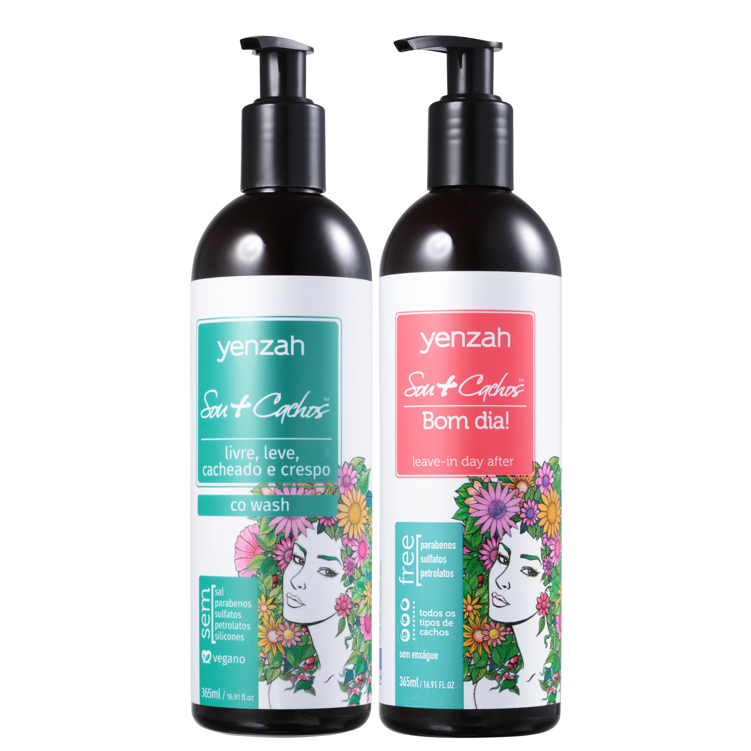 Kit Yenzah Sou+Cachos Perfeitos No Poo (2 Produtos)