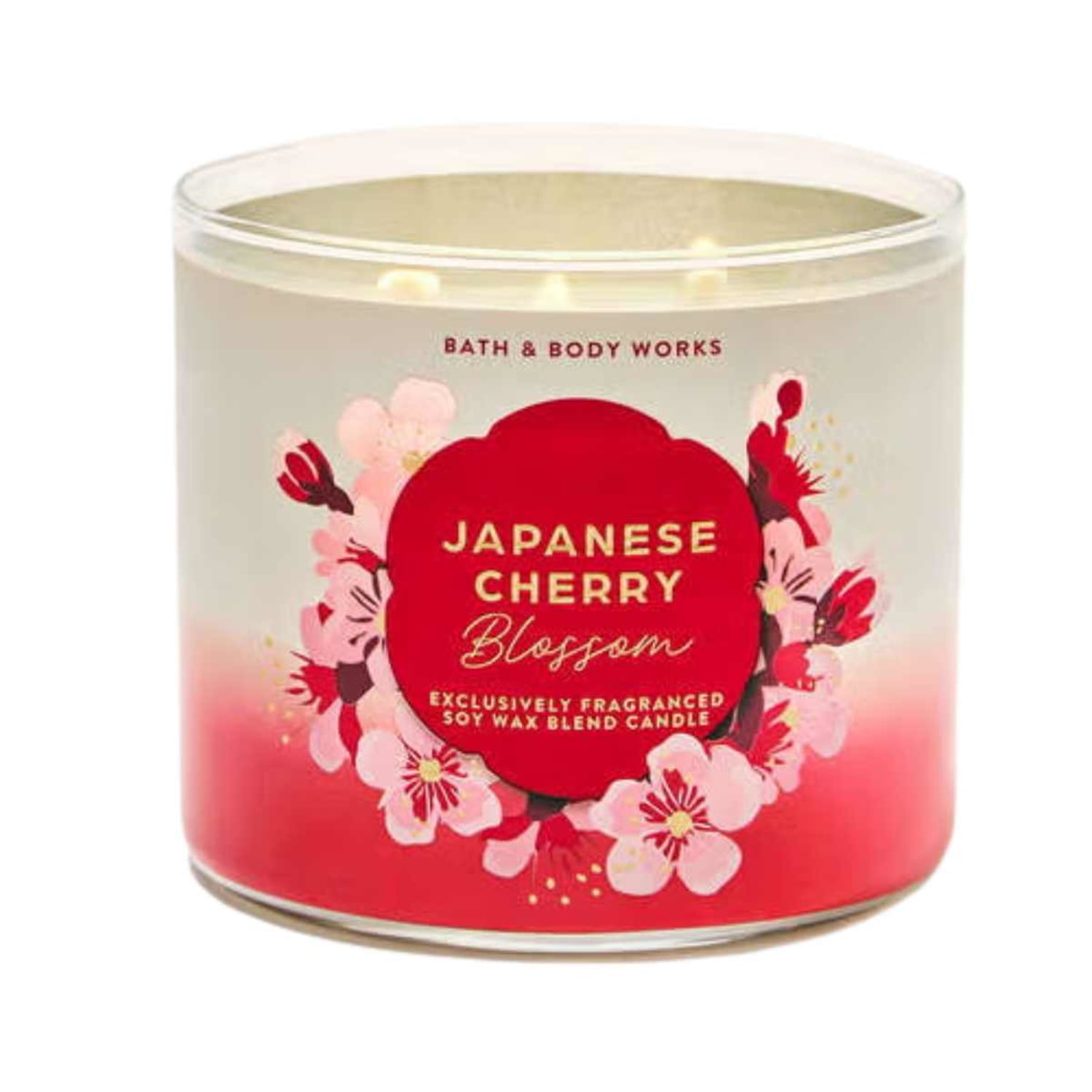 Vela 3 Pavios Japanese Cherry Blossom BBW- 411 grs