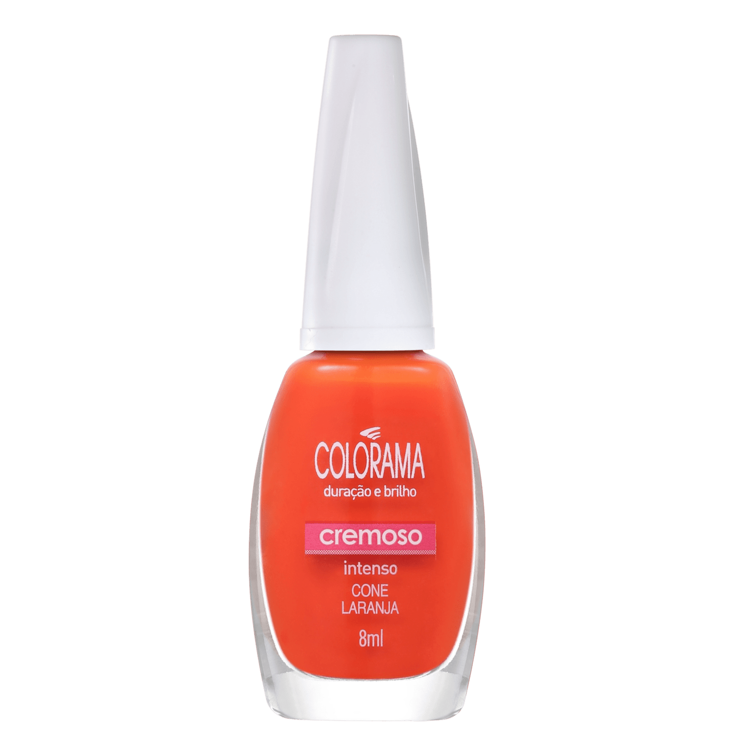 Colorama Forma em Cor Cone Laranja - Esmalte Cremoso 8ml