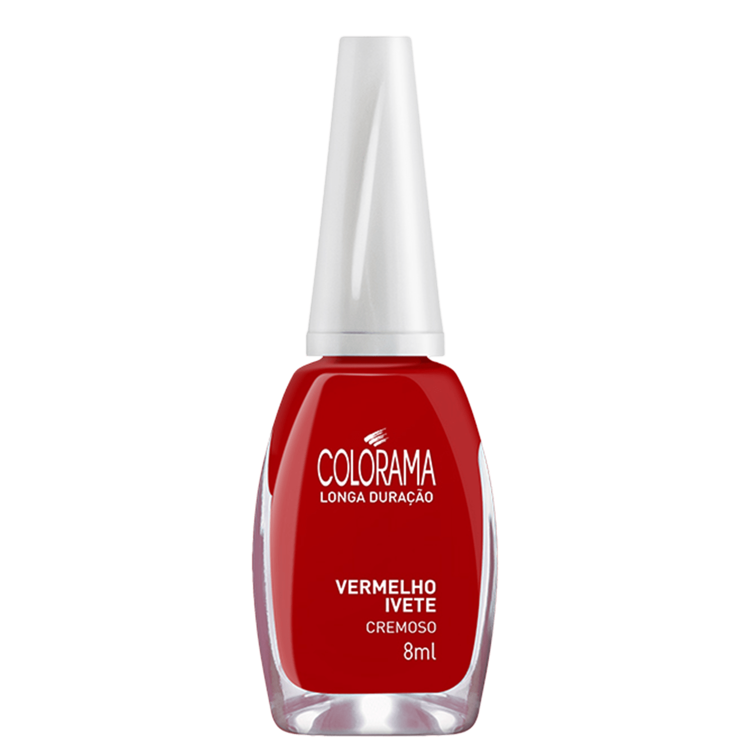 Colorama Verniz & Cor Vermelho Ivete - Esmalte Cremoso 8ml