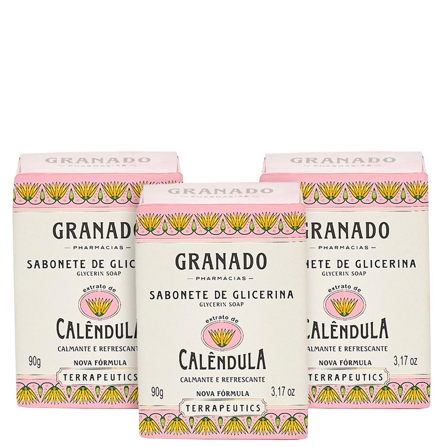 Kit Granado Terrapeutics Calêndula de Glicerina (3 Unidades)