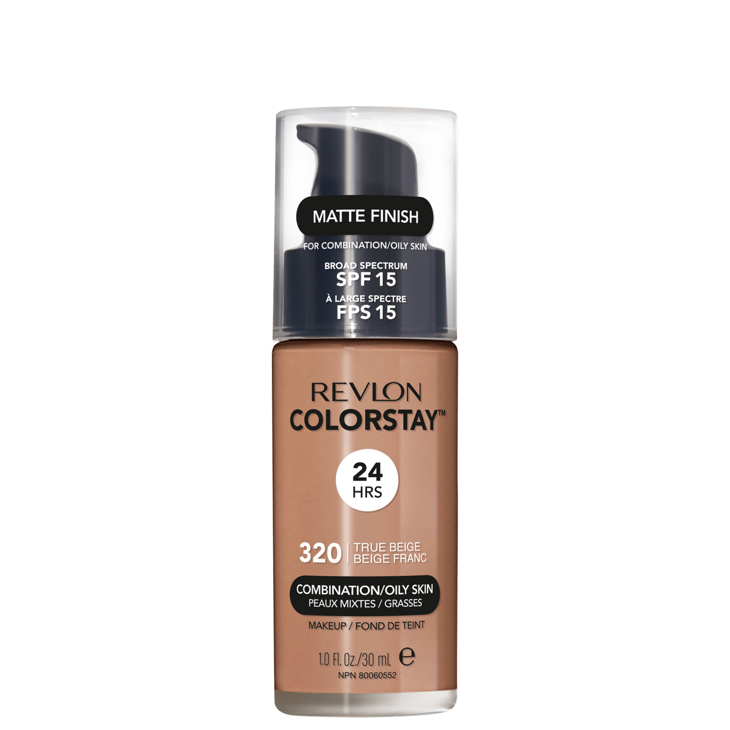 Revlon ColorStay 24 Horas Pele Mista à Oleosa FPS15 320 True Beige - Base Líquida 30ml